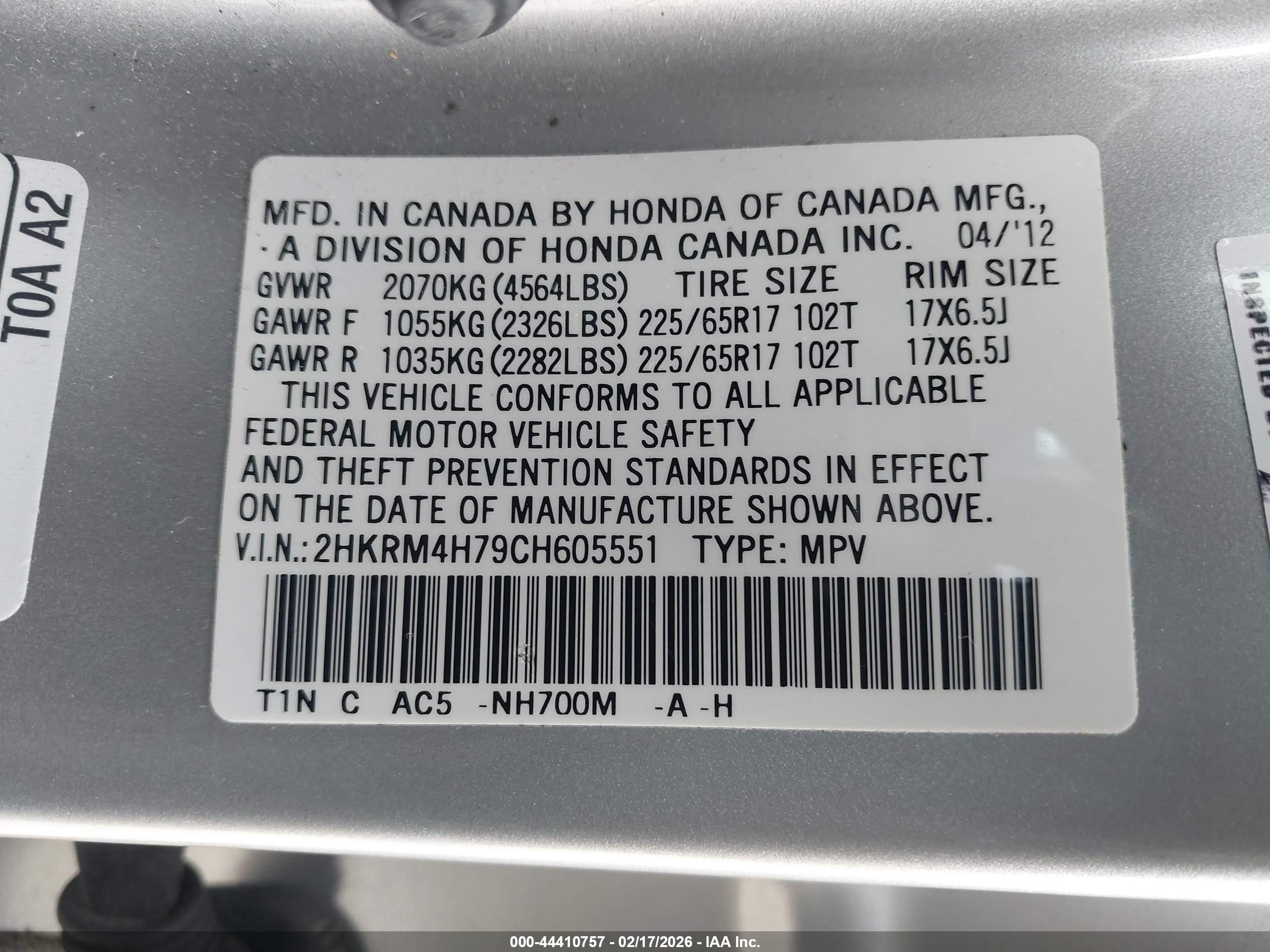 HONDA CR-V image 9