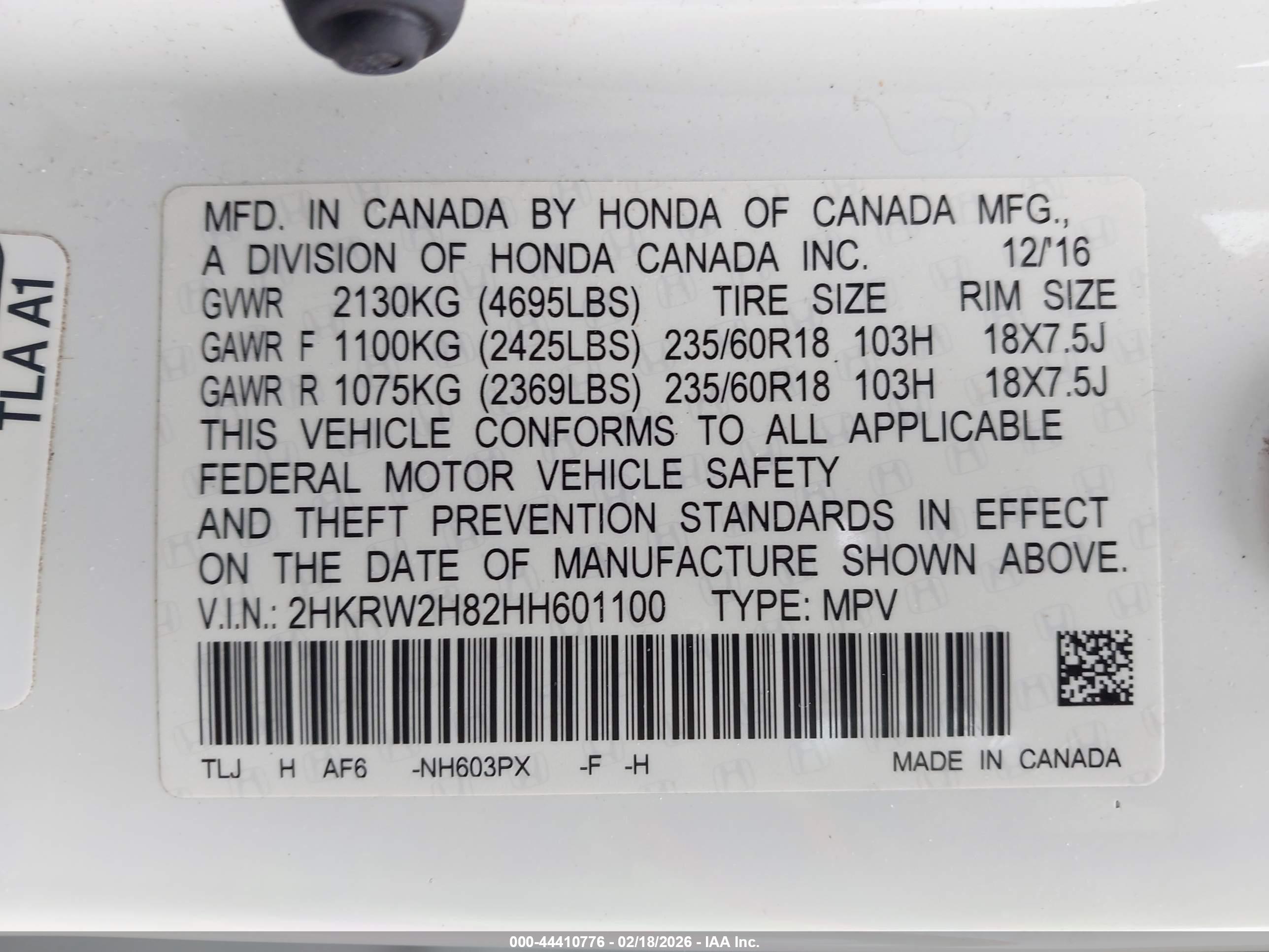 HONDA CR-V image 9
