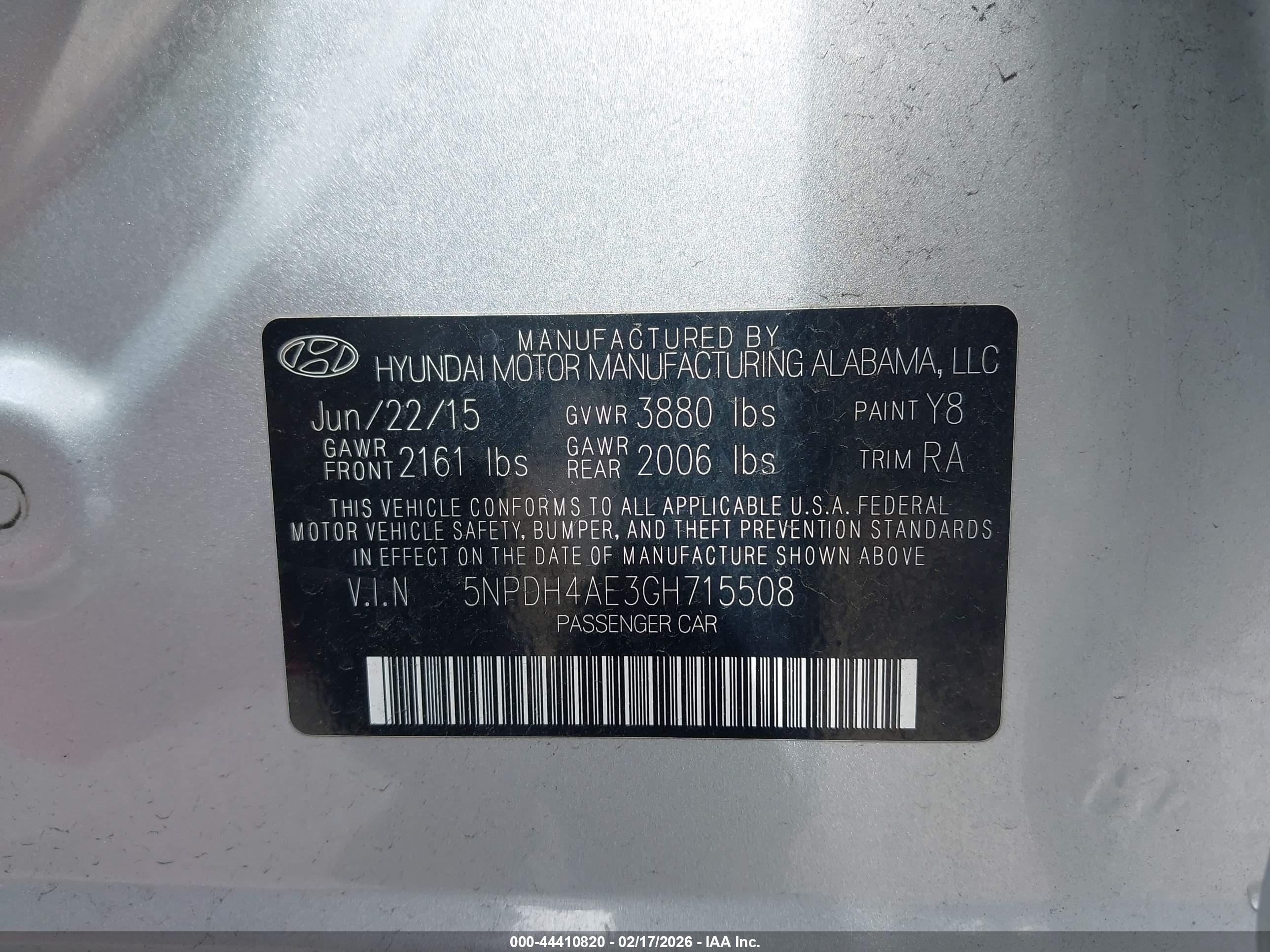 HYUNDAI ELANTRA image 9