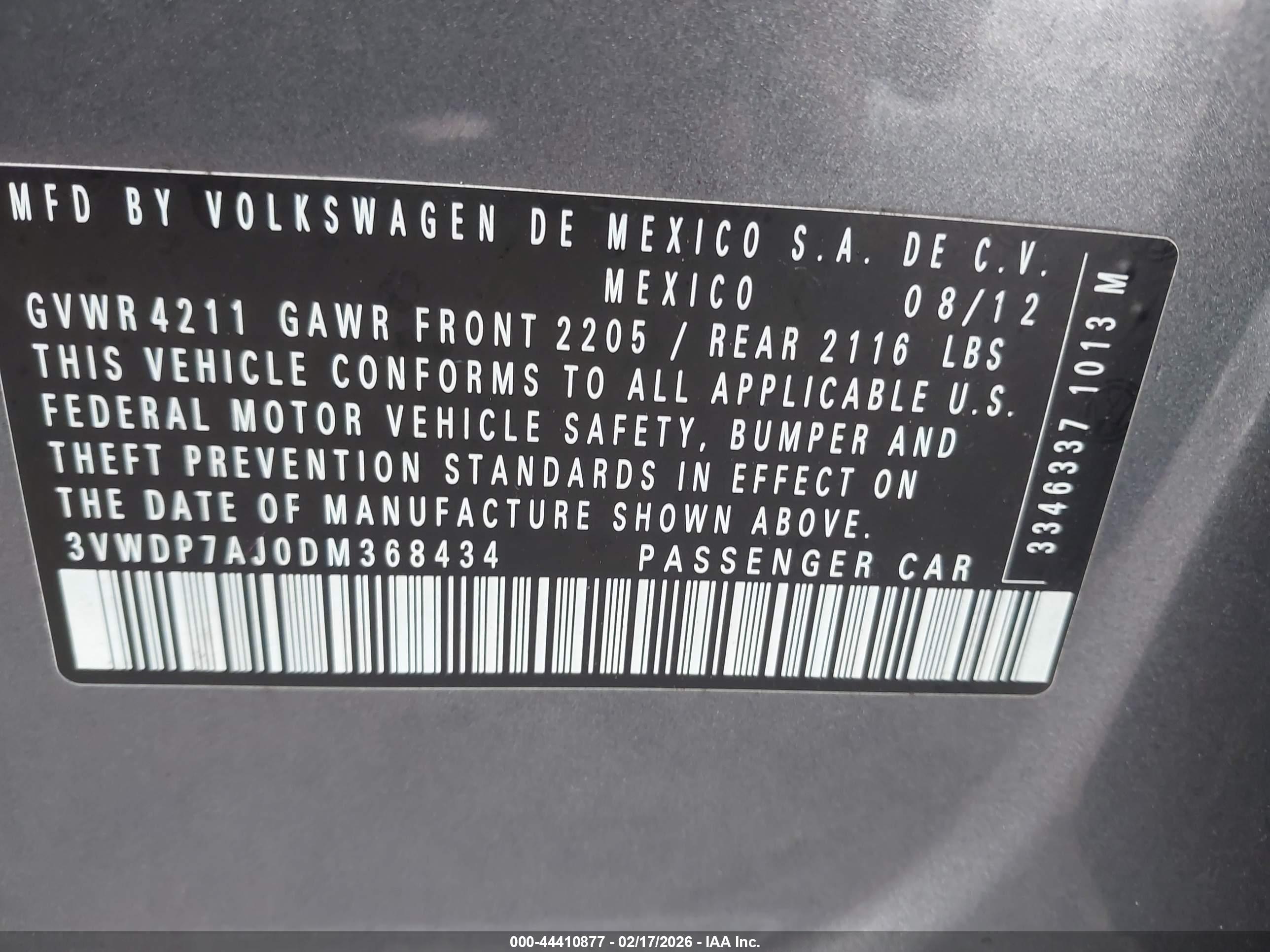 VOLKSWAGEN JETTA image 9