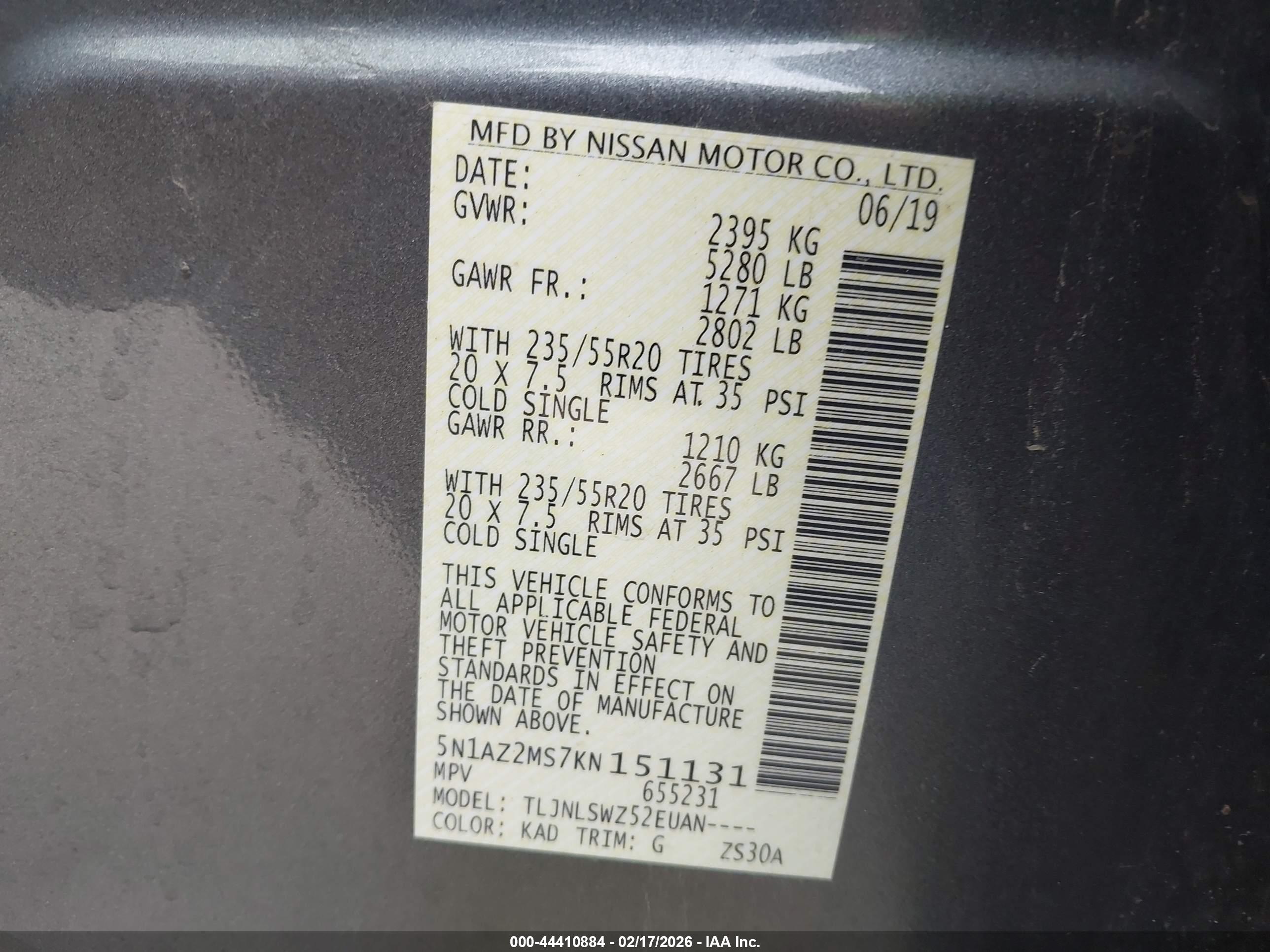 NISSAN MURANO image 9