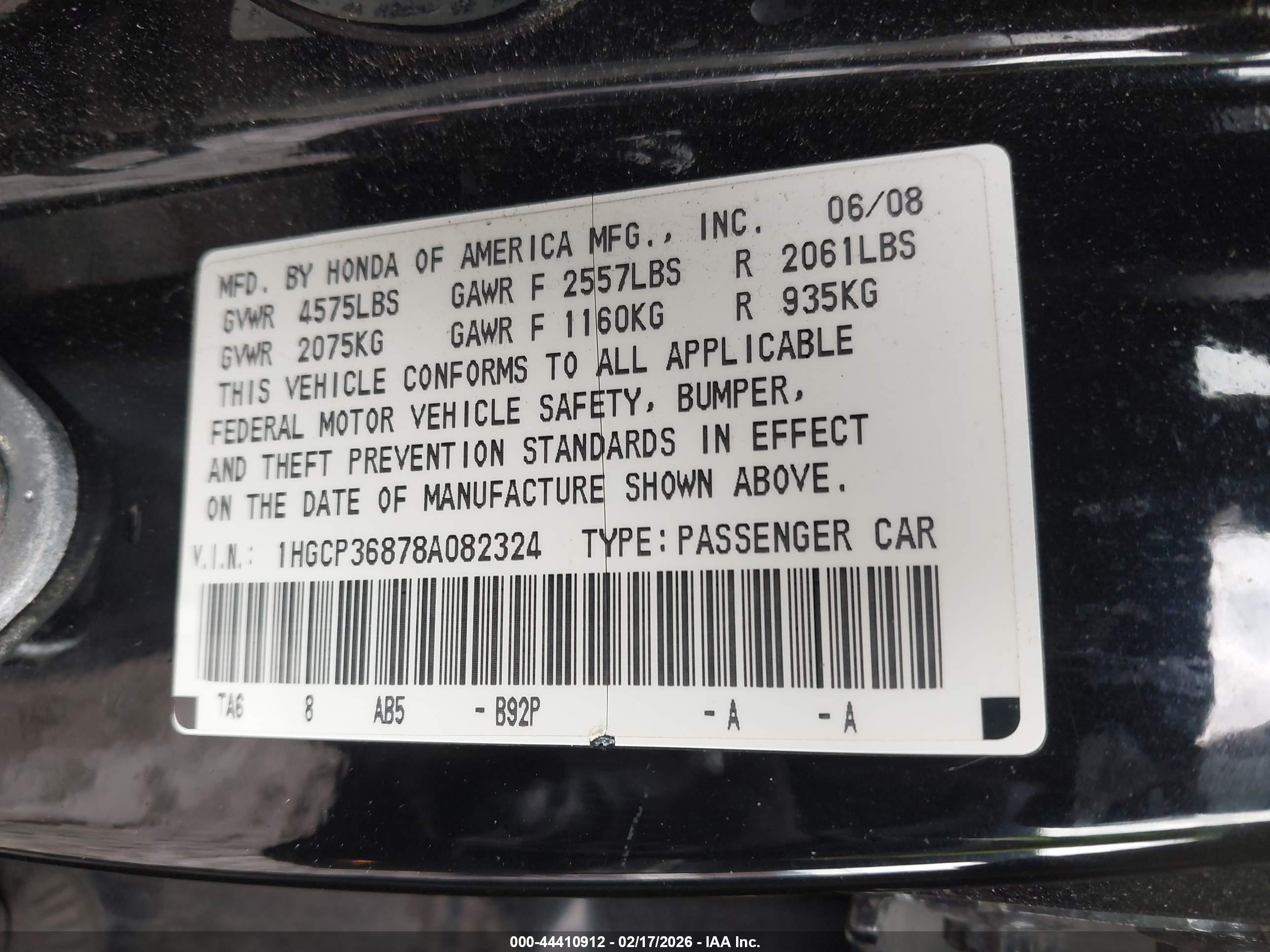 HONDA ACCORD image 9