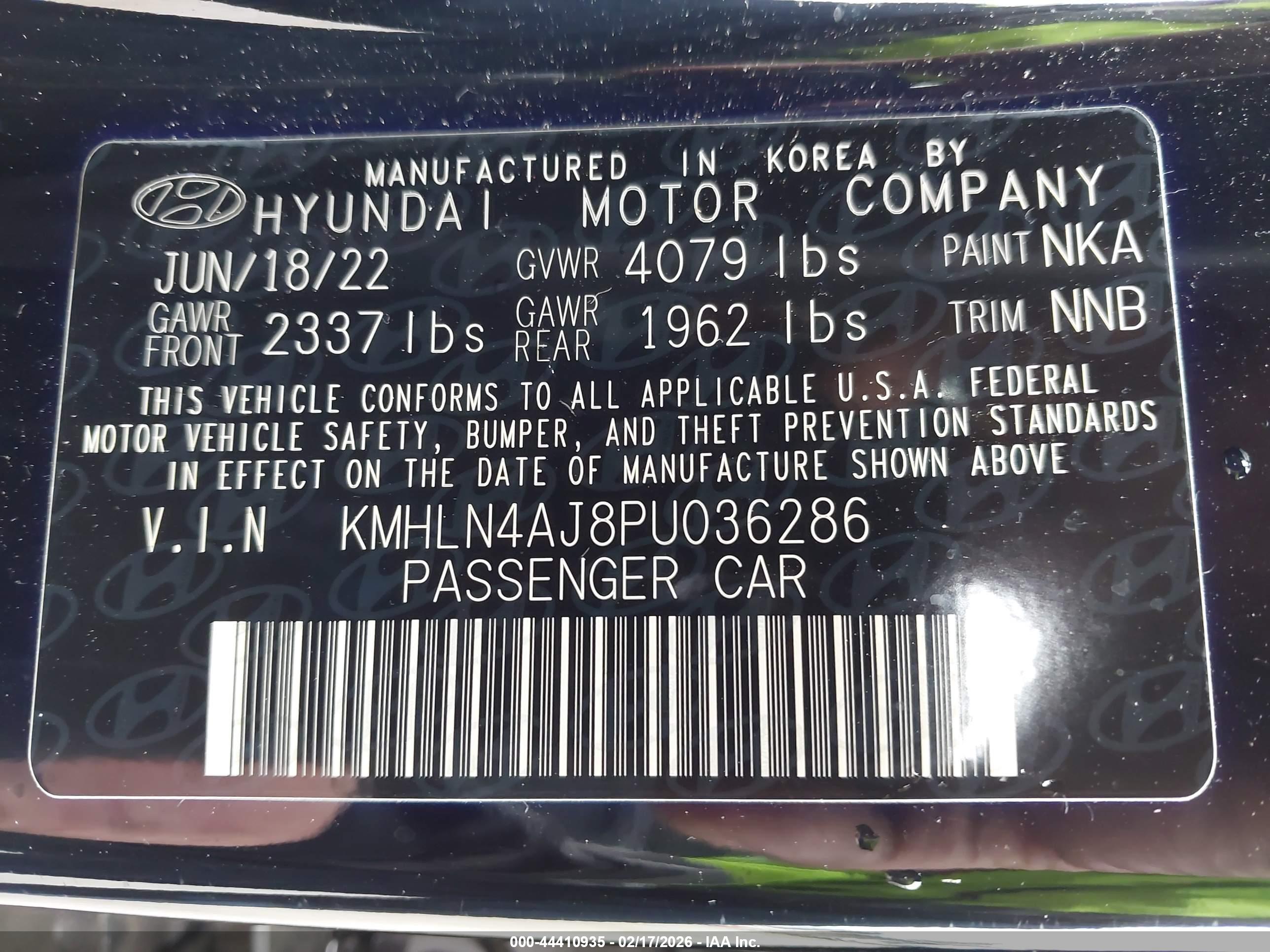 HYUNDAI ELANTRA image 9