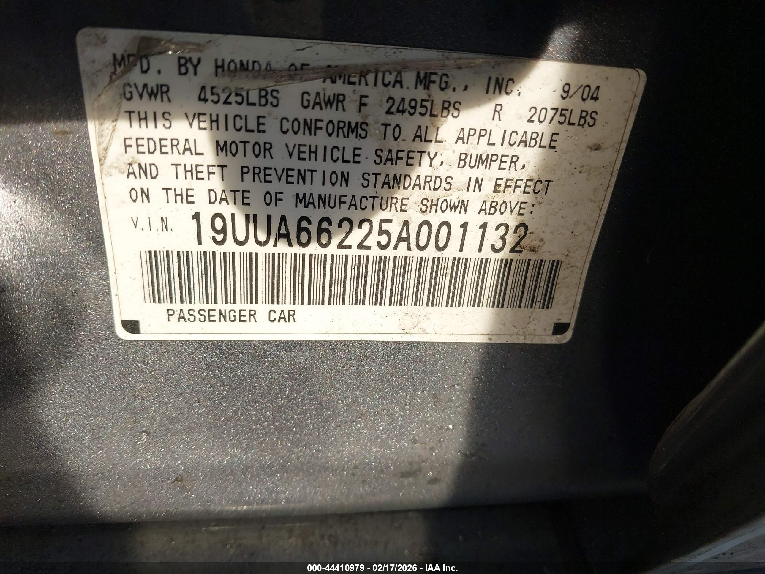 ACURA TL image 9
