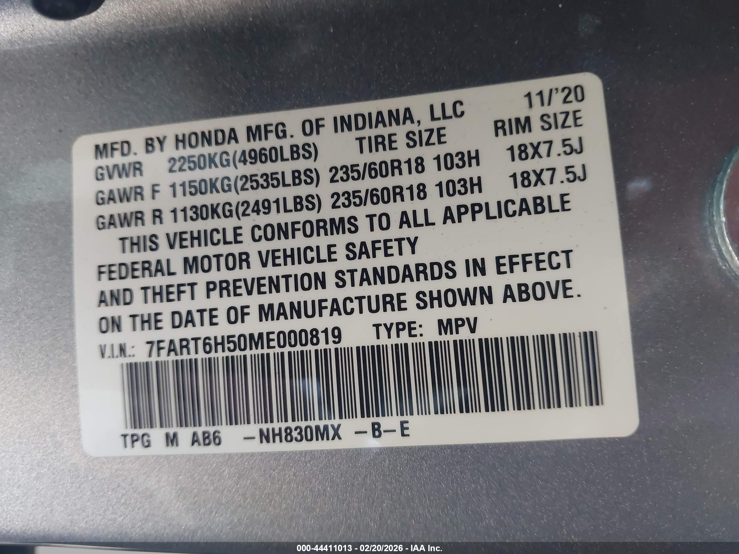 HONDA CR-V image 9