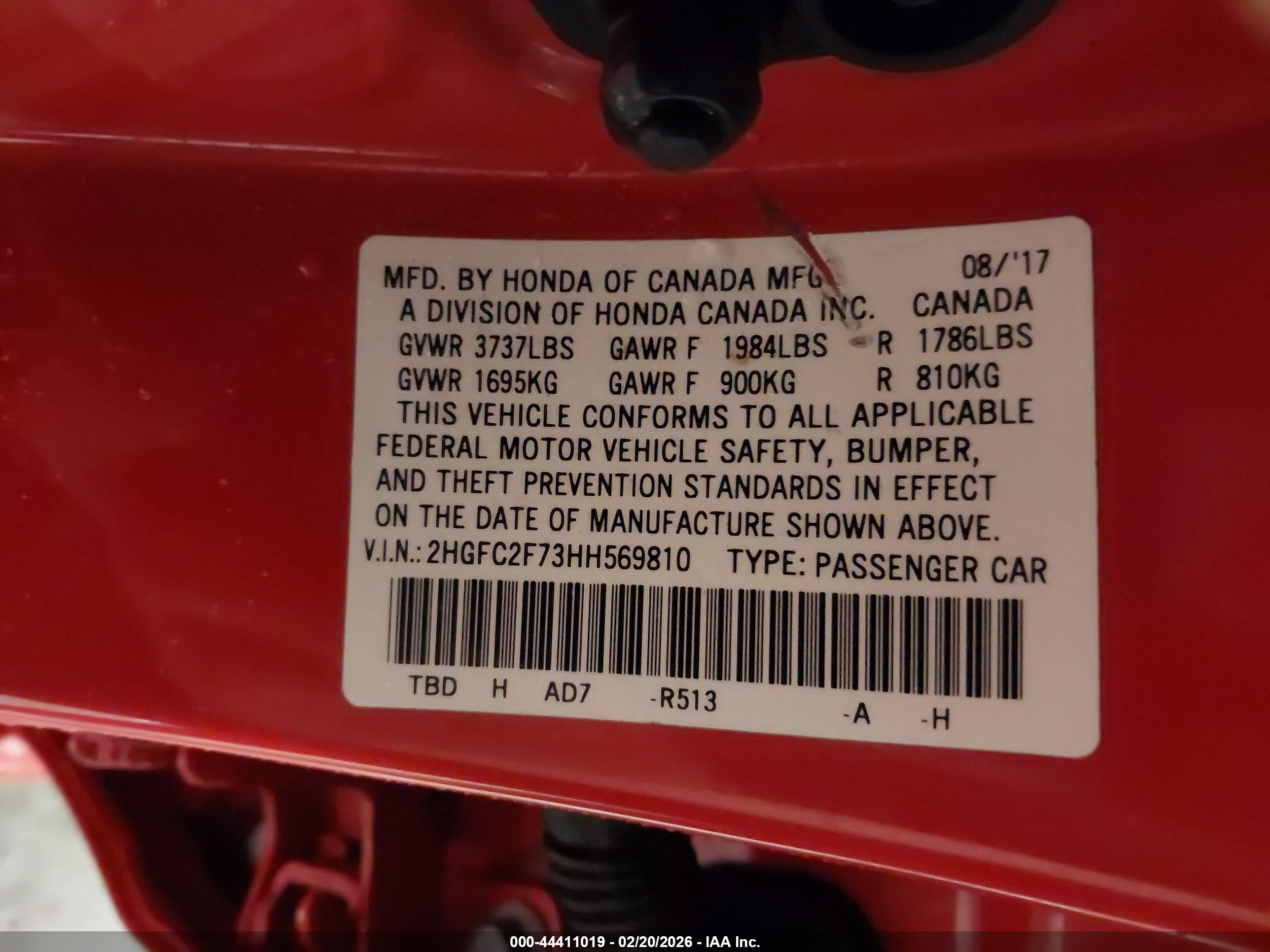 HONDA CIVIC image 9