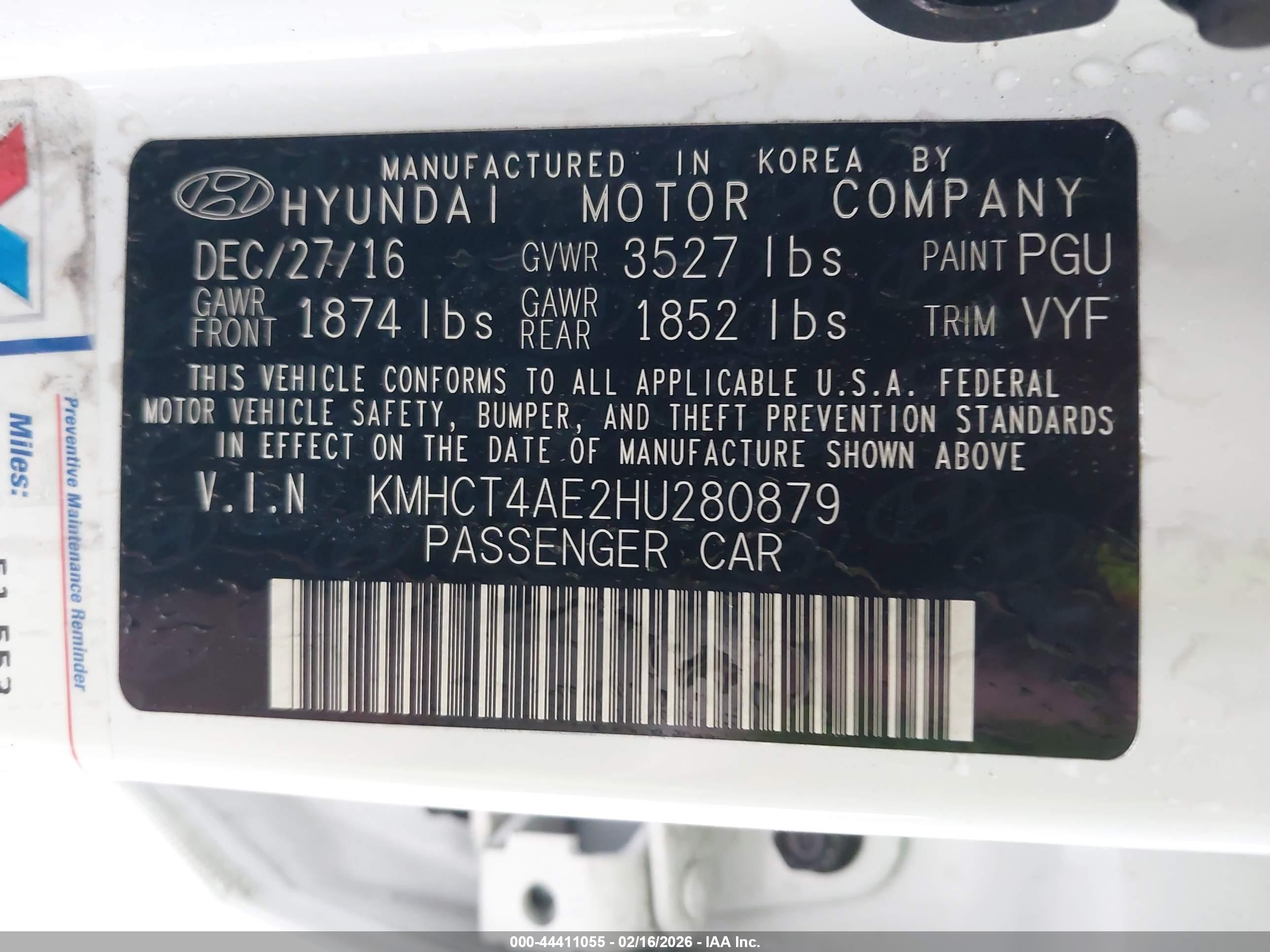HYUNDAI ACCENT image 9