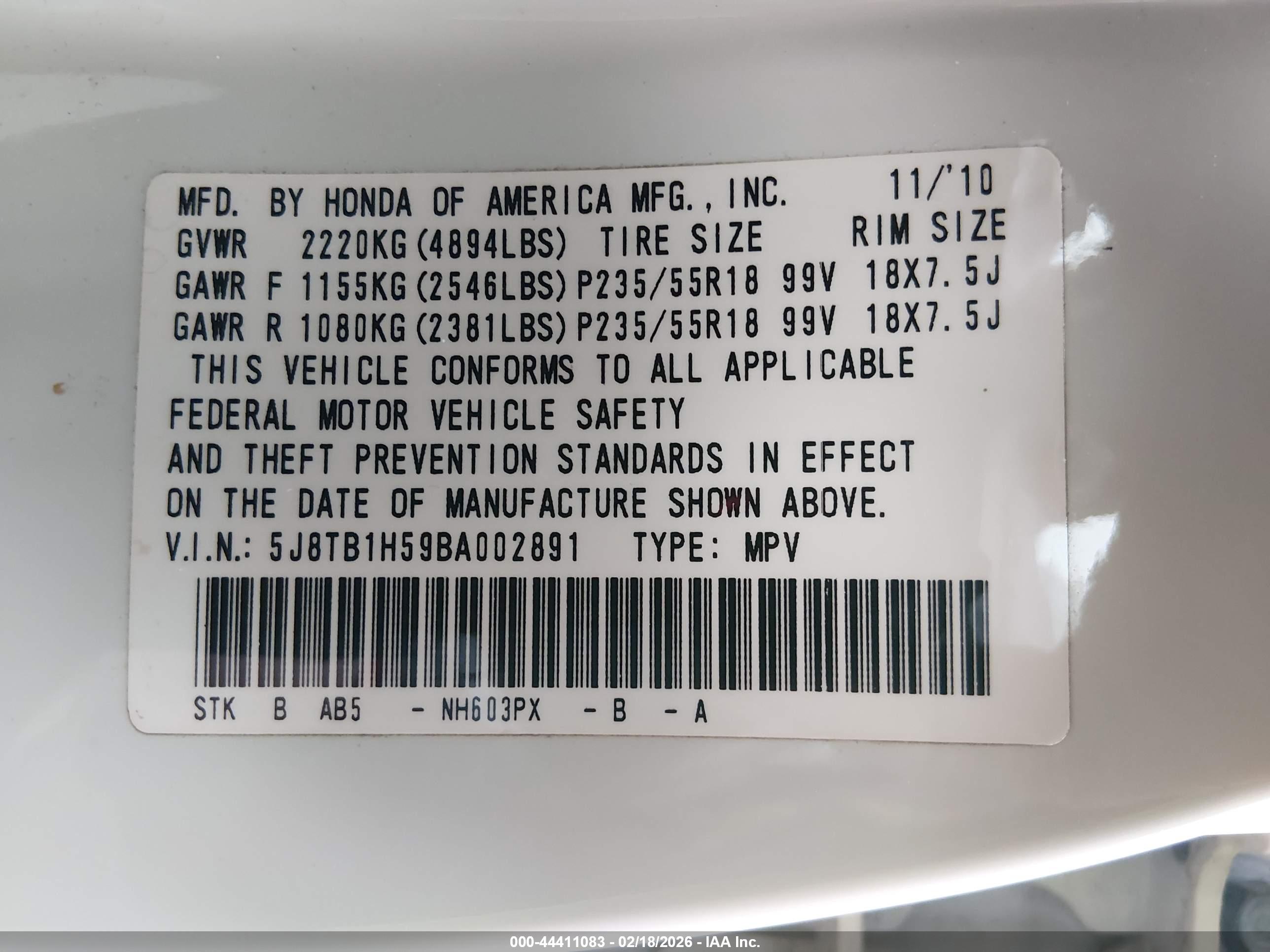 ACURA RDX image 9