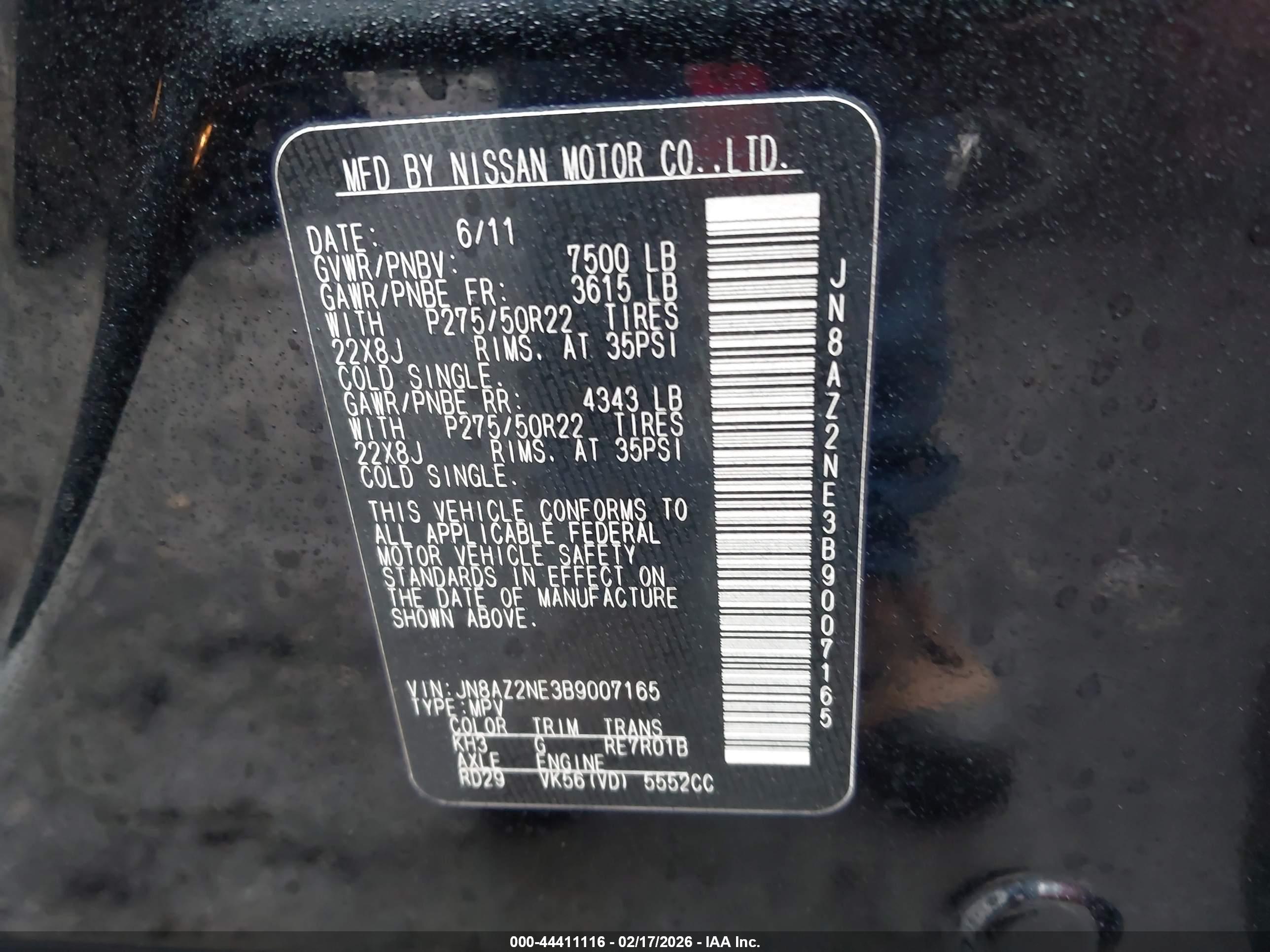 INFINITI QX56 image 9