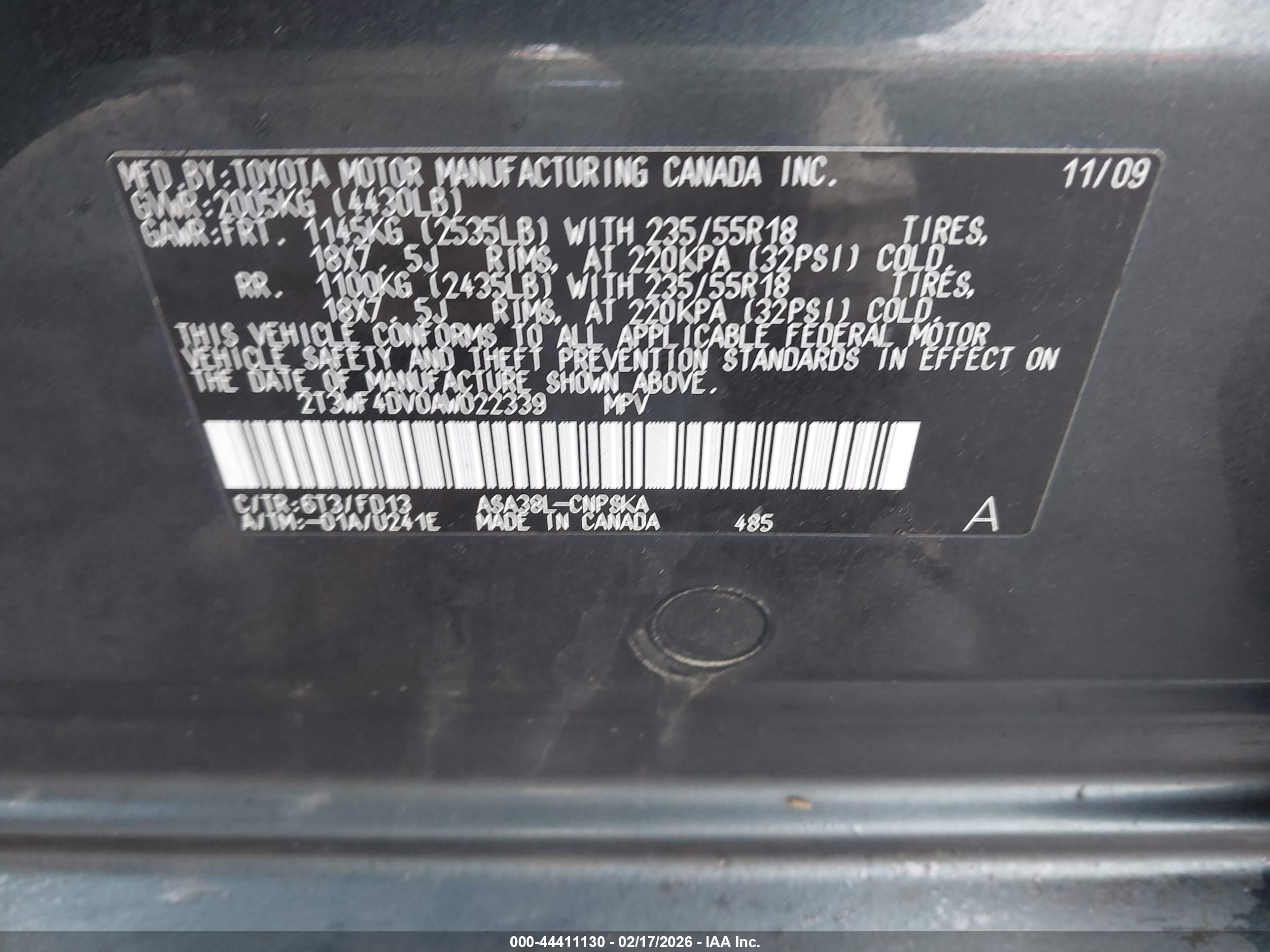 TOYOTA RAV4 image 9