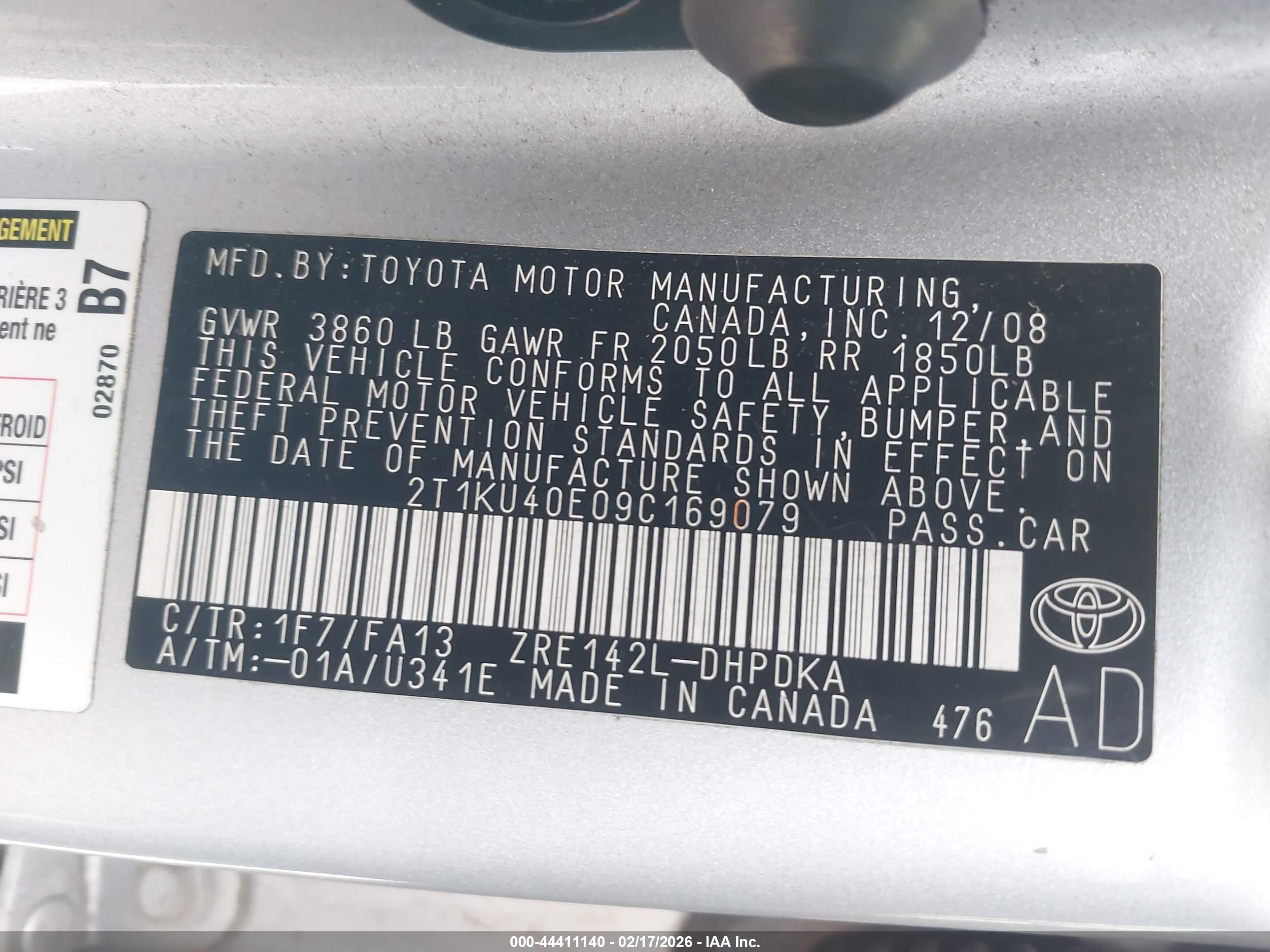 TOYOTA MATRIX image 9