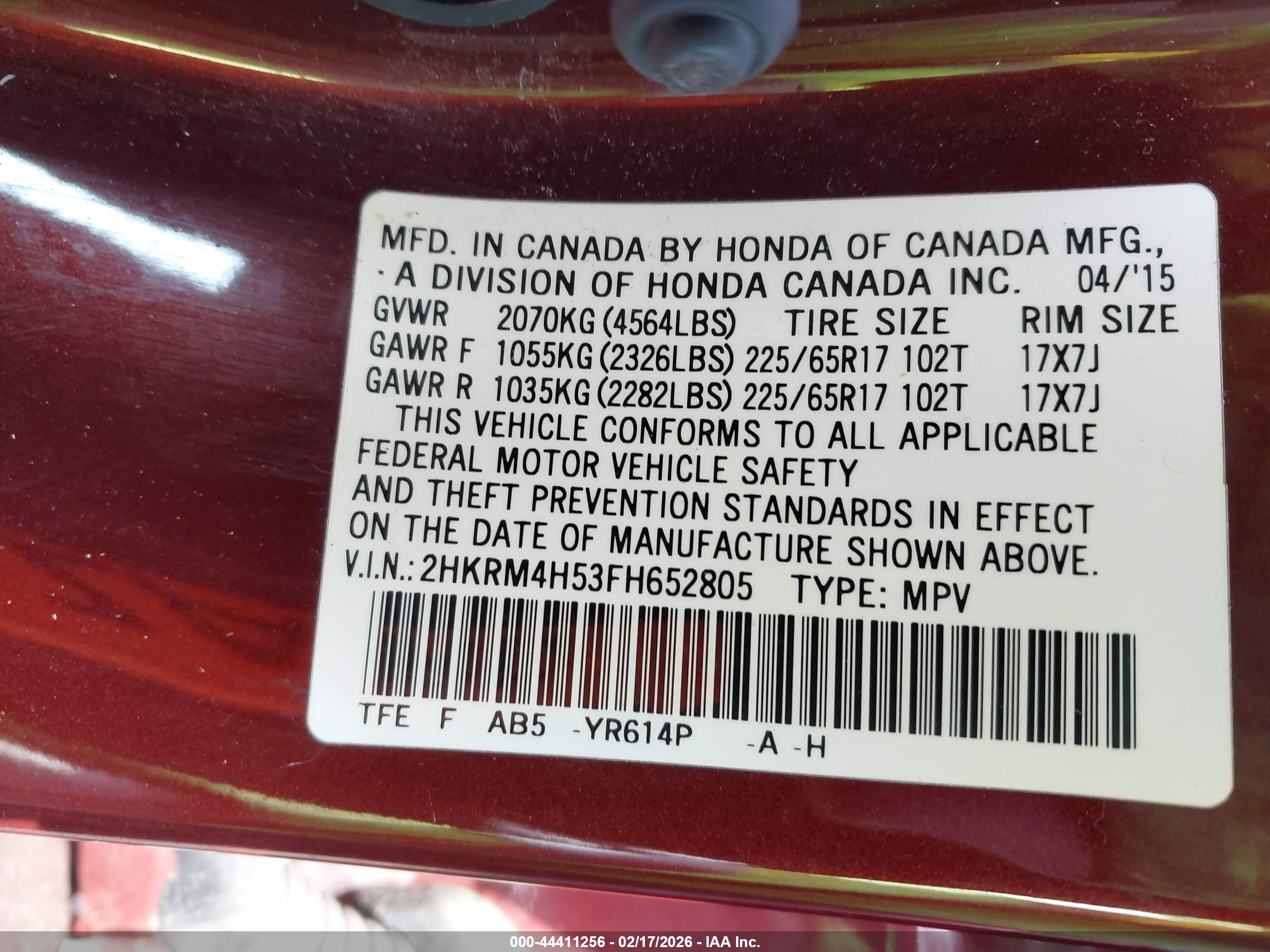 HONDA CR-V image 9