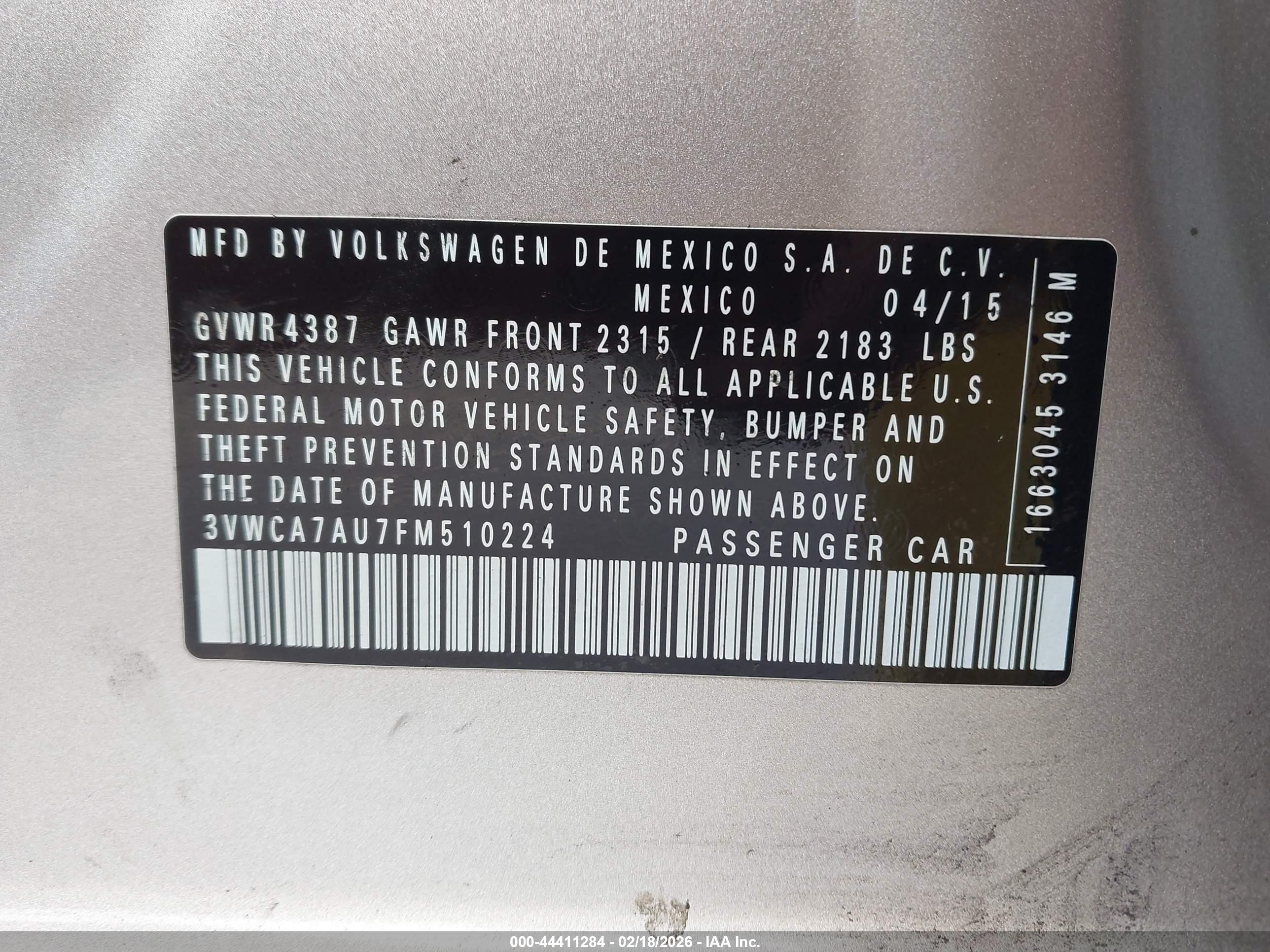 VOLKSWAGEN GOLF image 9