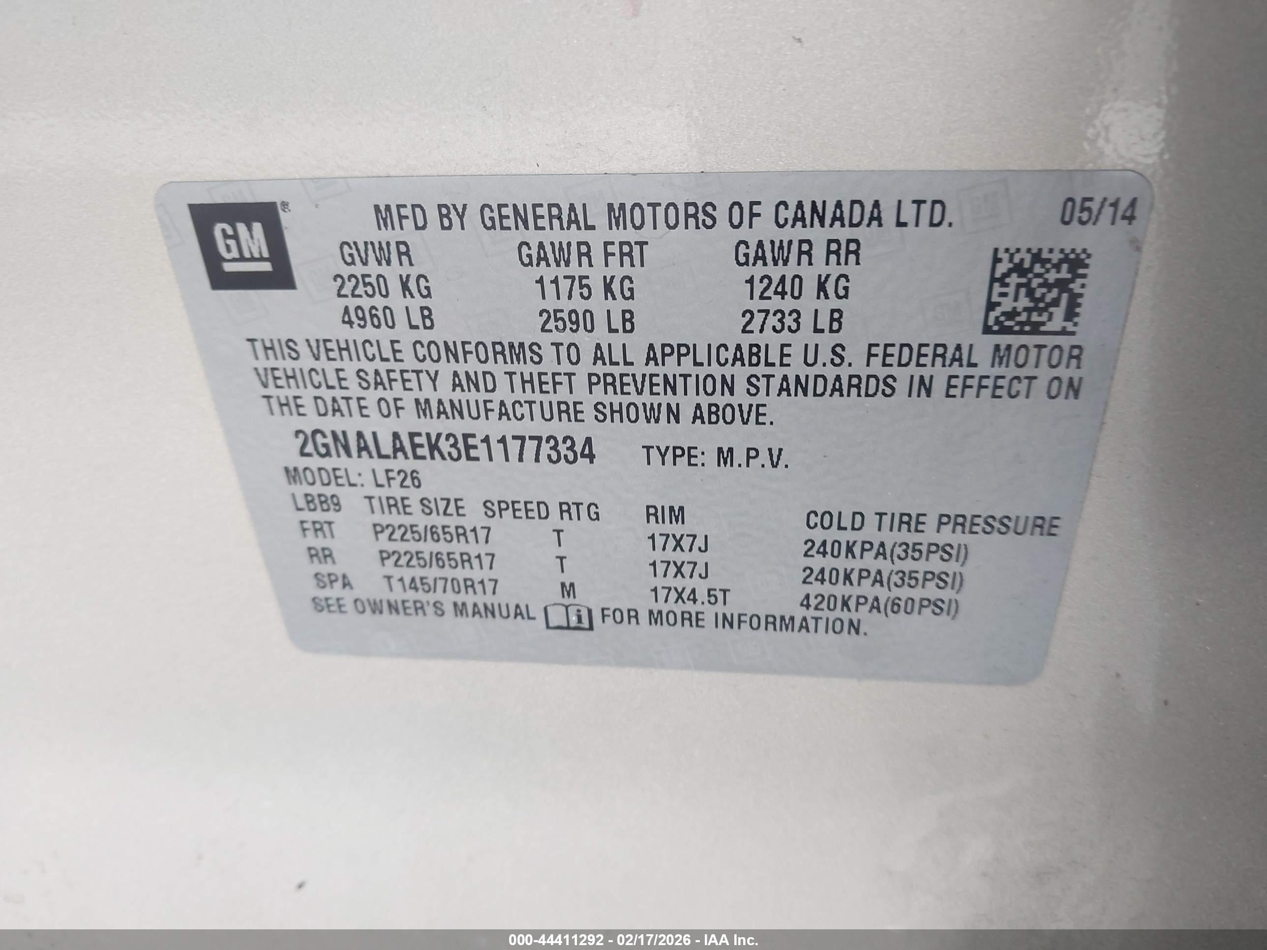 CHEVROLET EQUINOX image 9