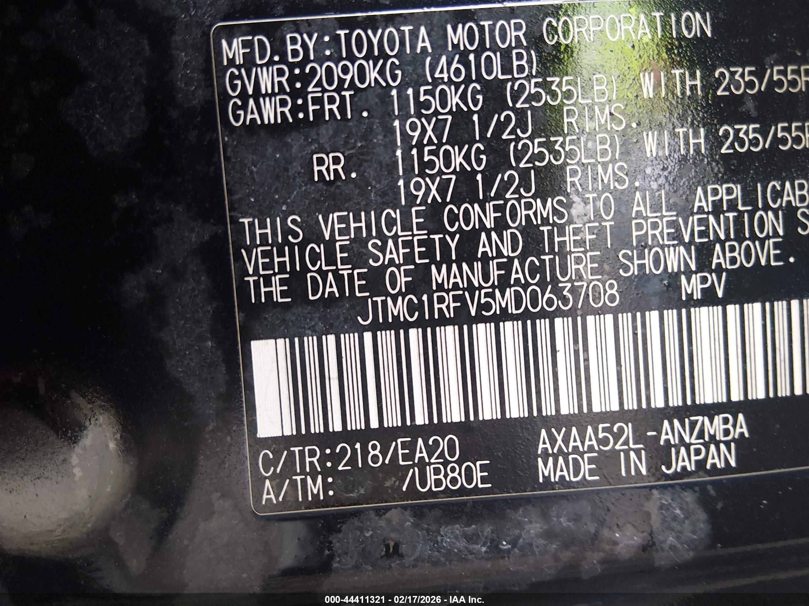 TOYOTA RAV4 image 9