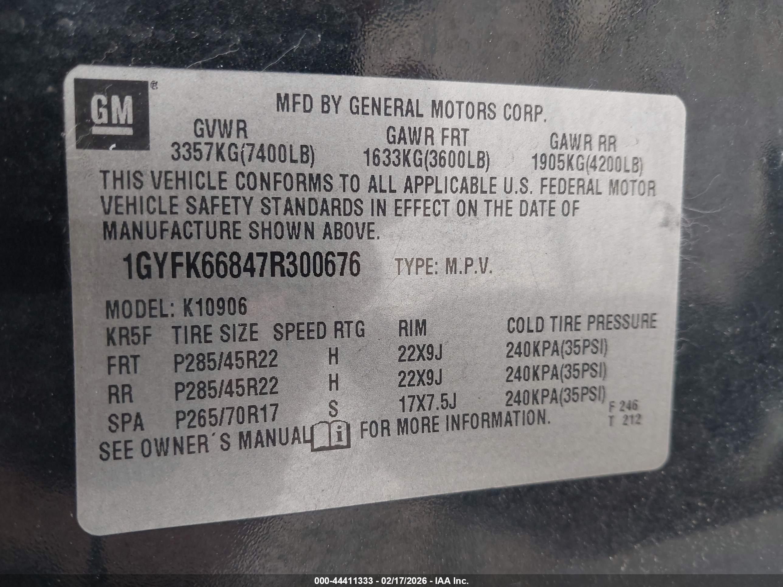 CADILLAC ESCALADE image 9