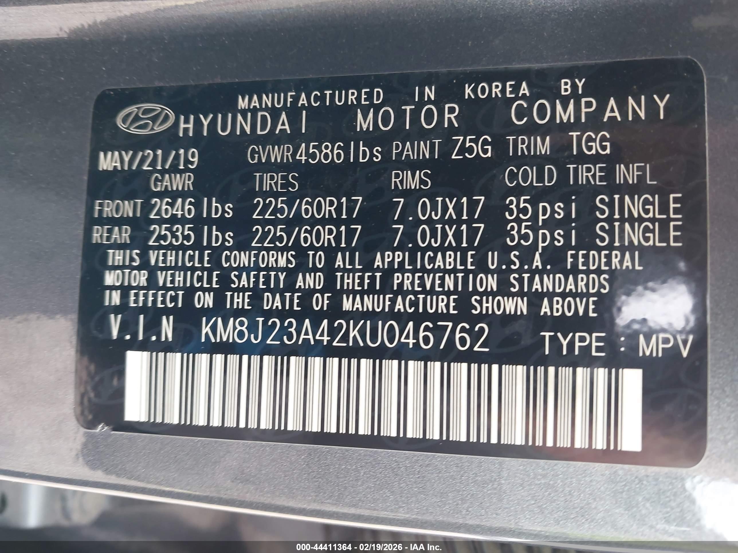 HYUNDAI TUCSON image 9