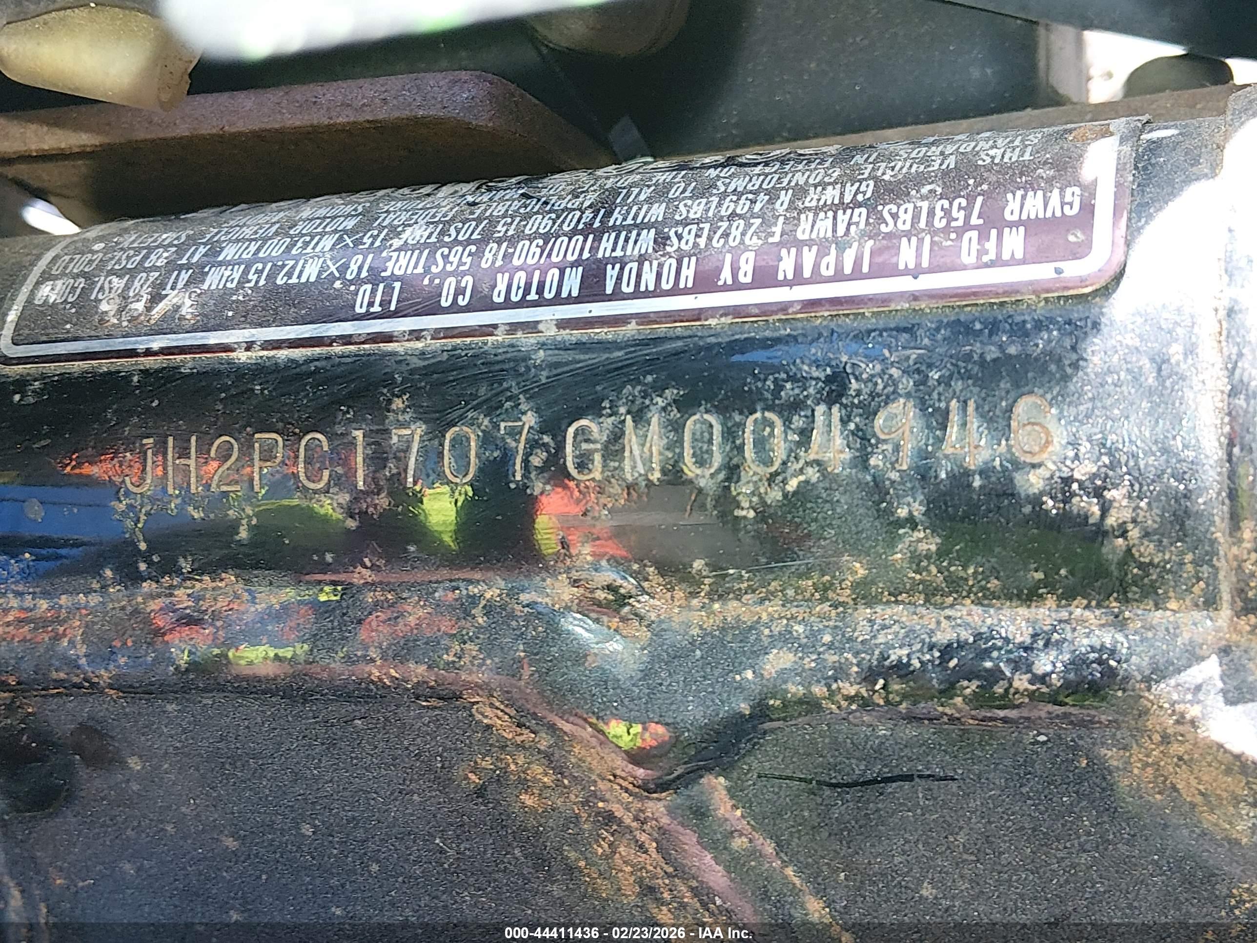 HONDA CMX450 image 10