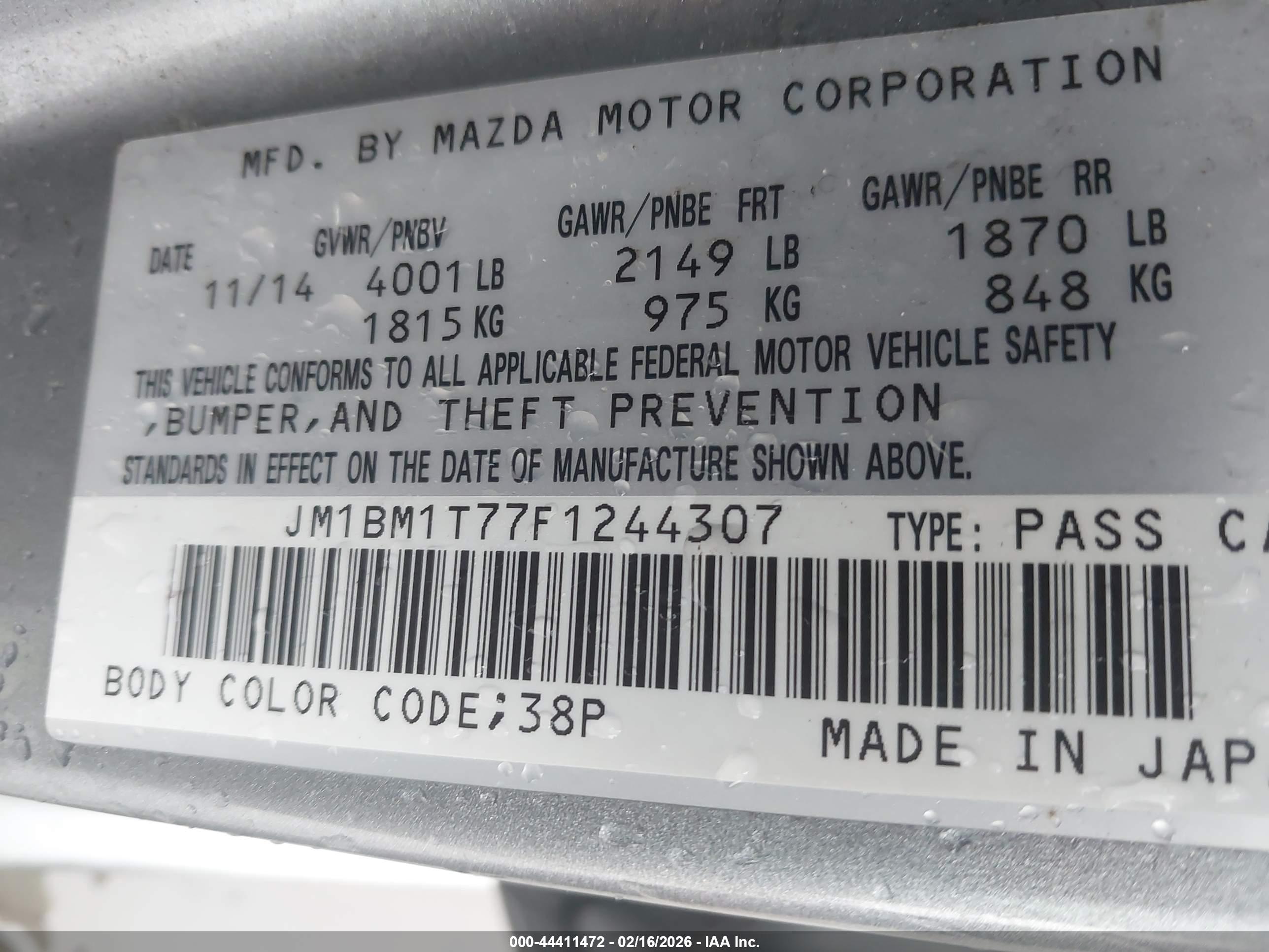 MAZDA MAZDA3 image 9