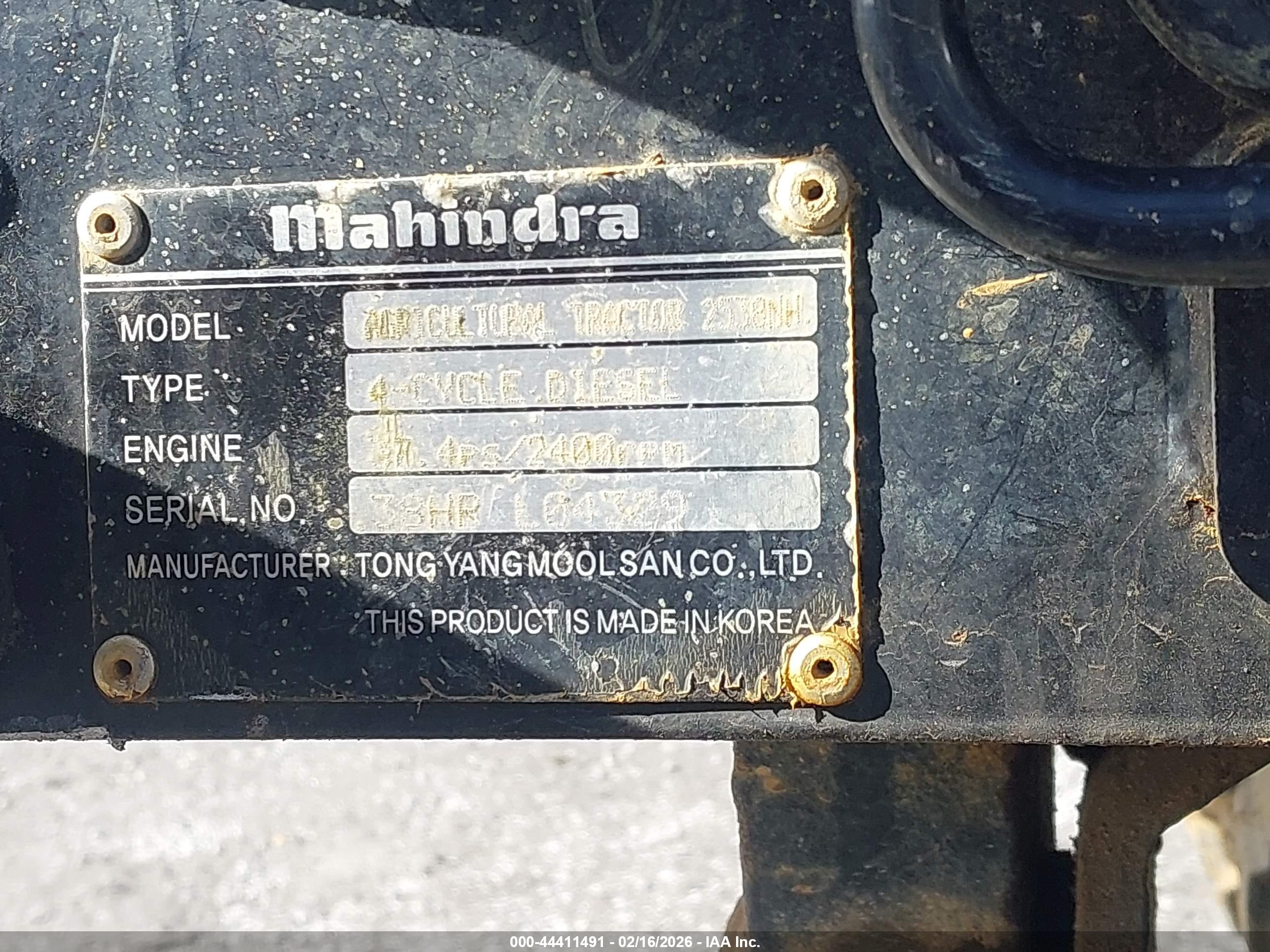 MAHINDRA 2538 image 9