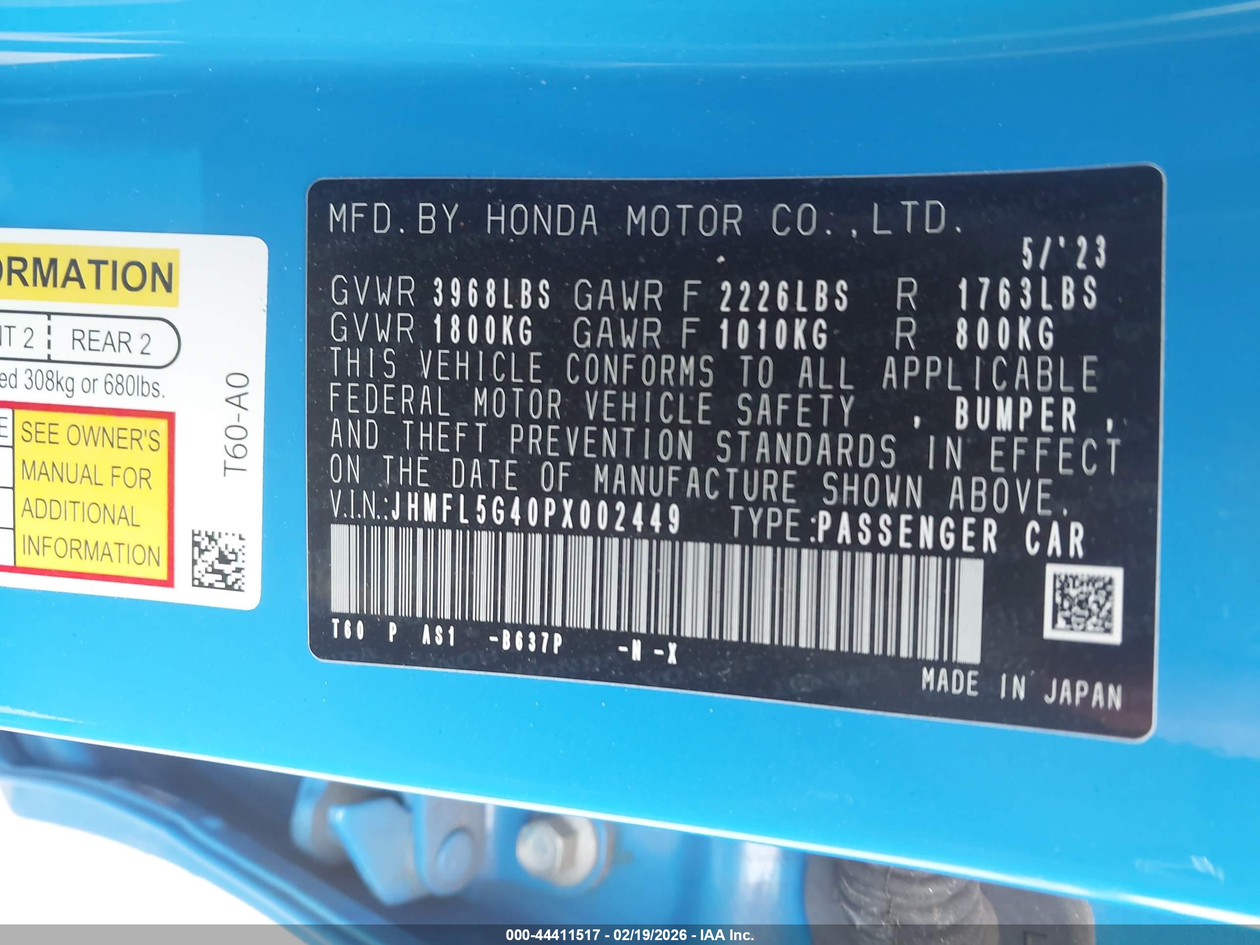 HONDA CIVIC image 9