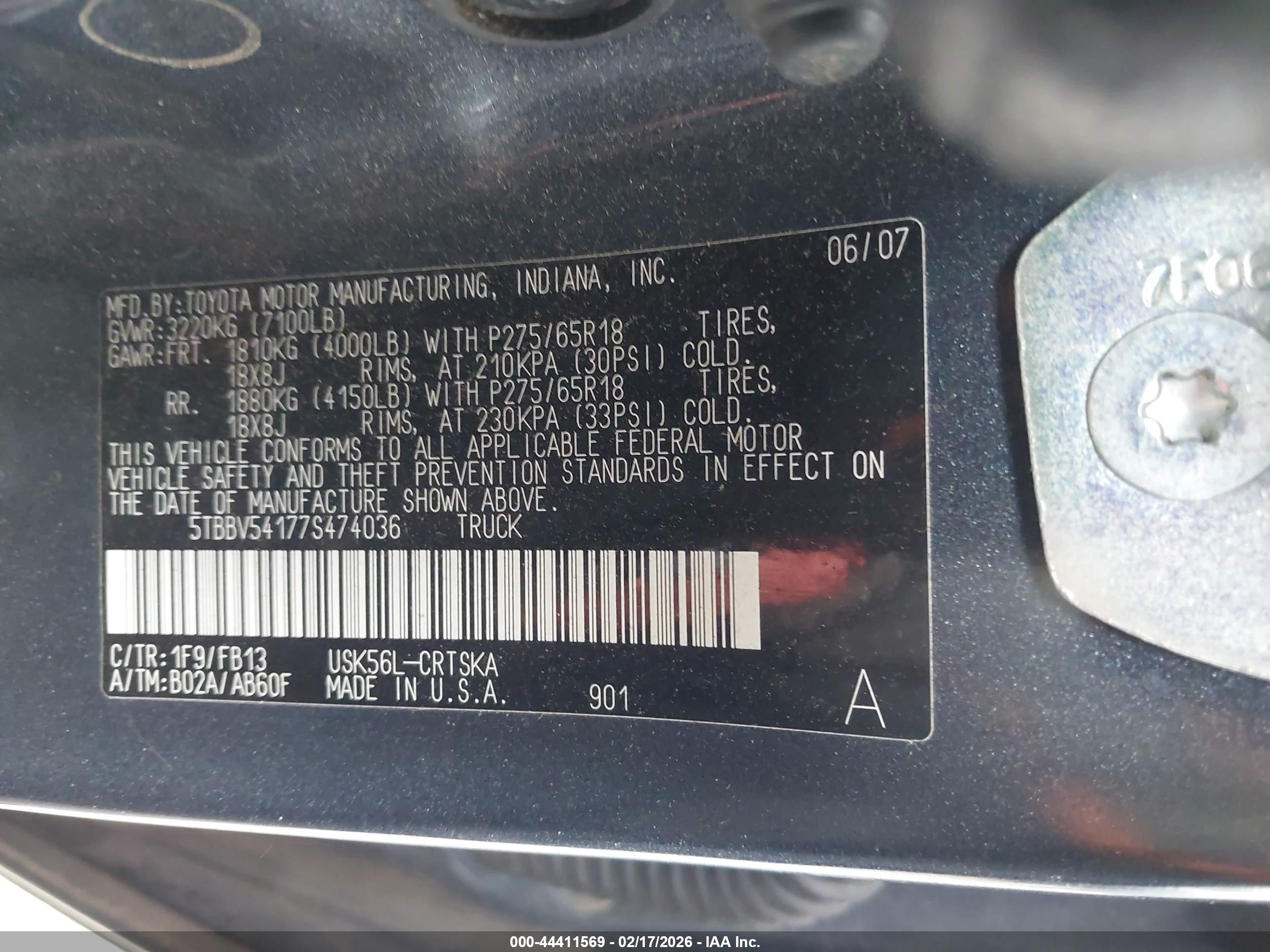 TOYOTA TUNDRA image 9