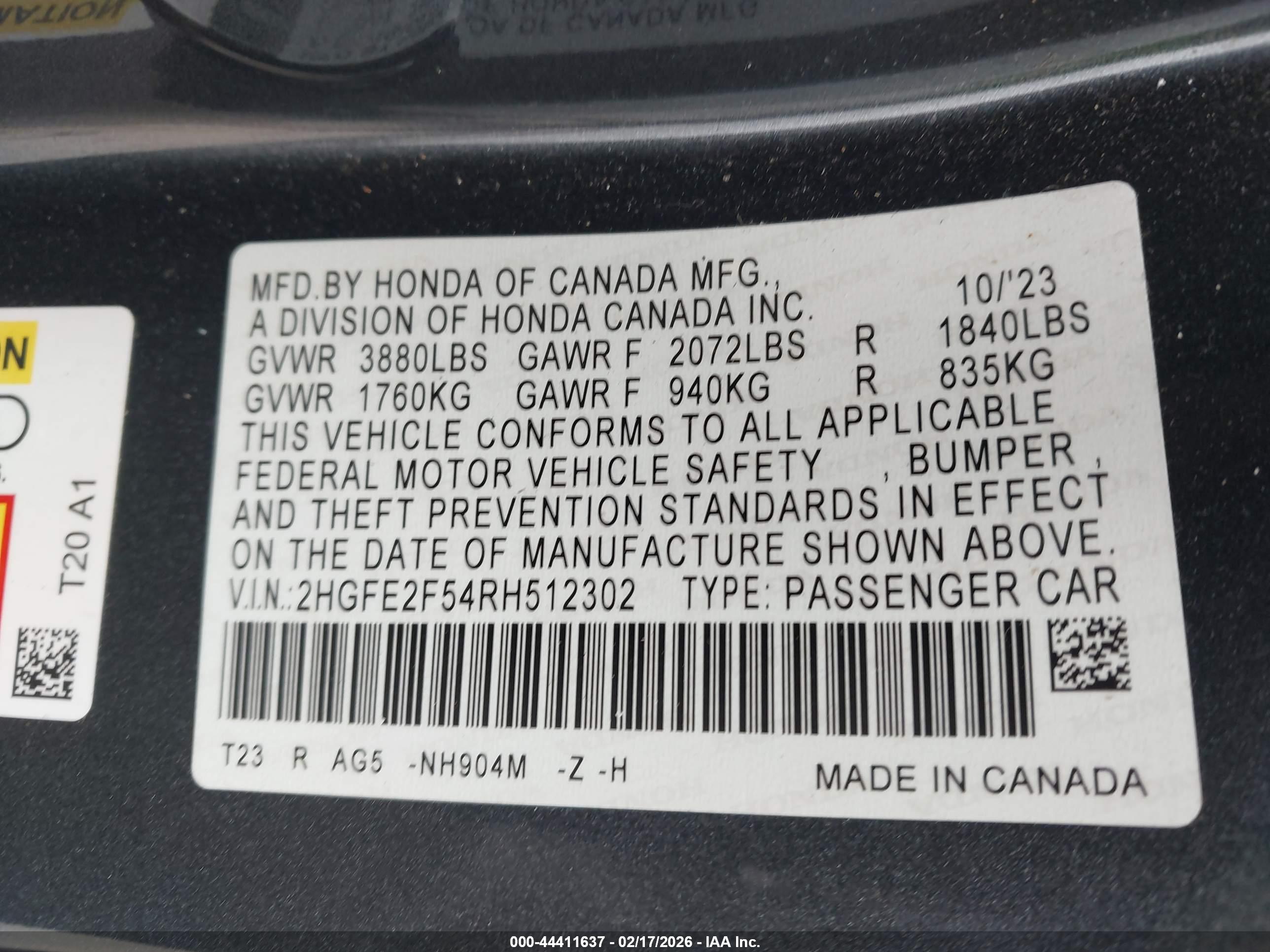 HONDA CIVIC image 9