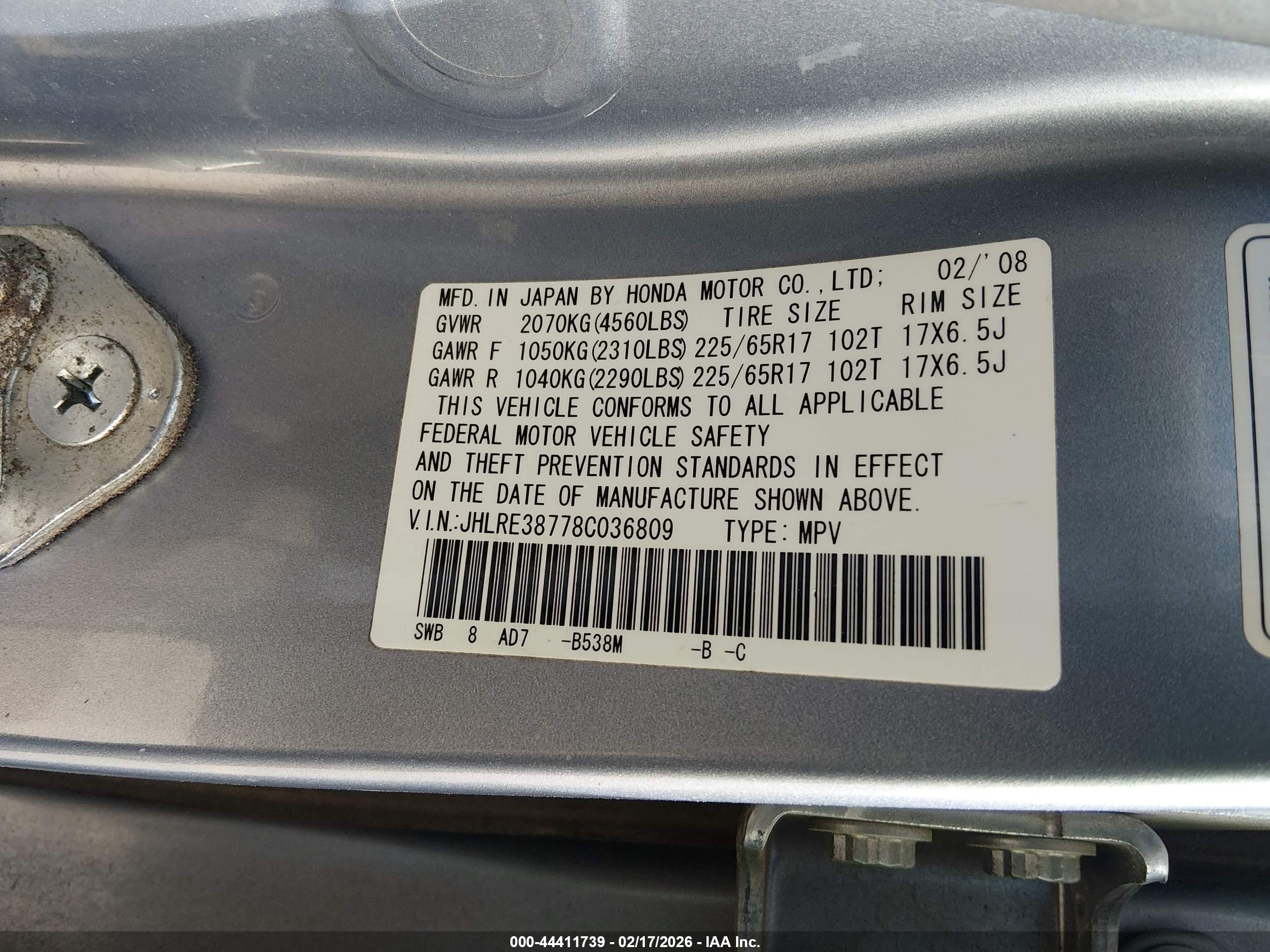 HONDA CR-V image 9