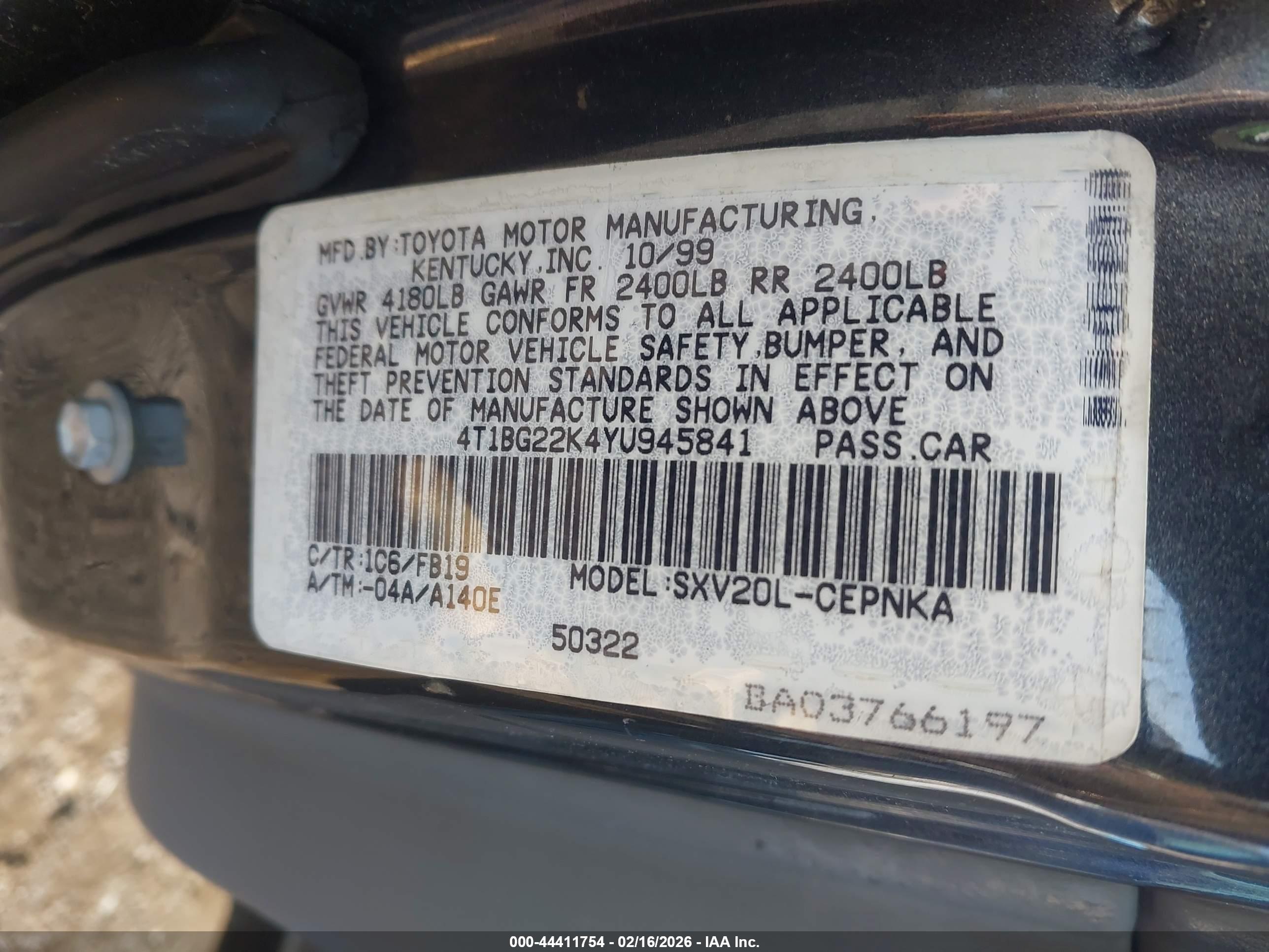 TOYOTA CAMRY image 9