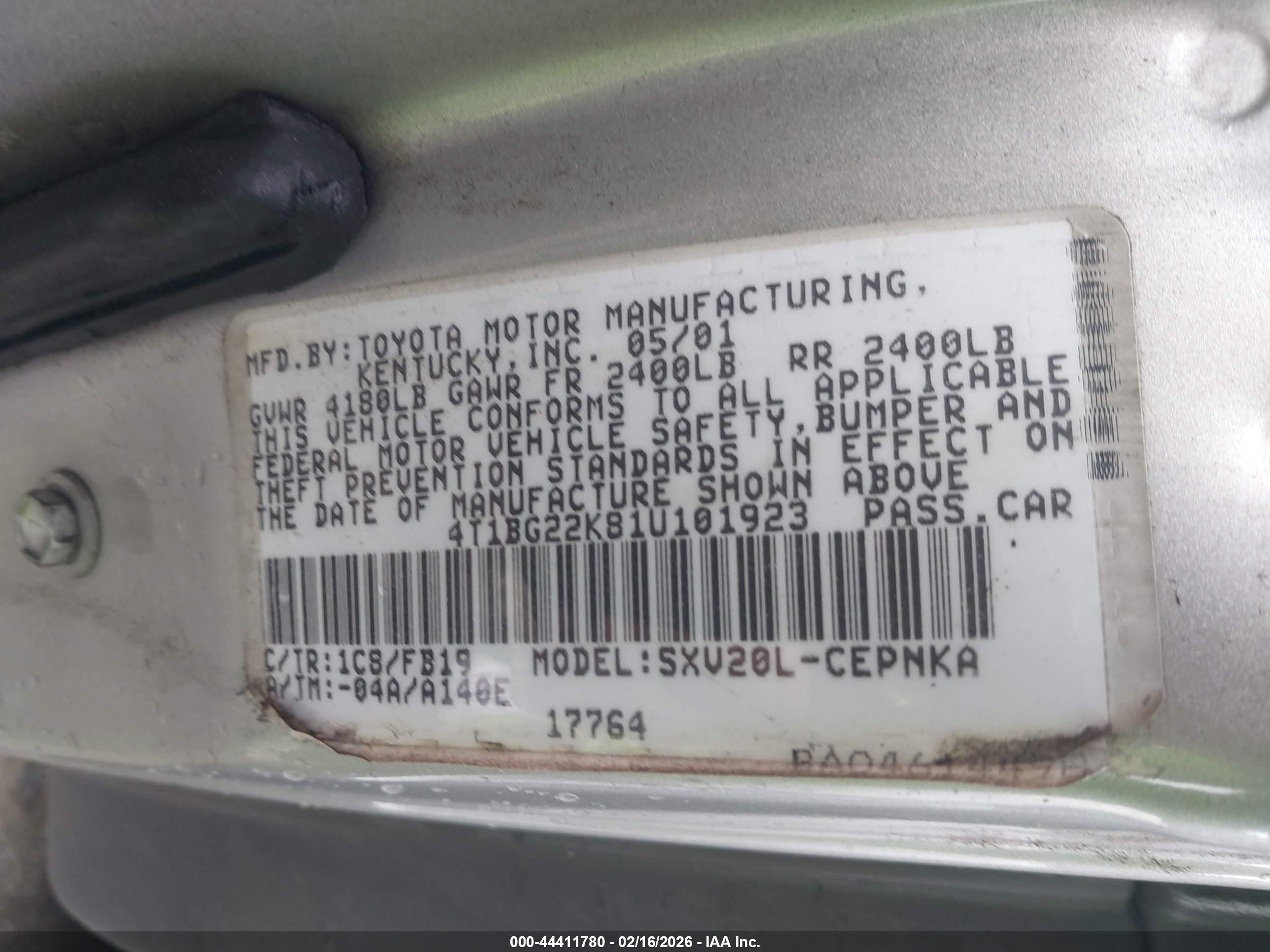 TOYOTA CAMRY image 9