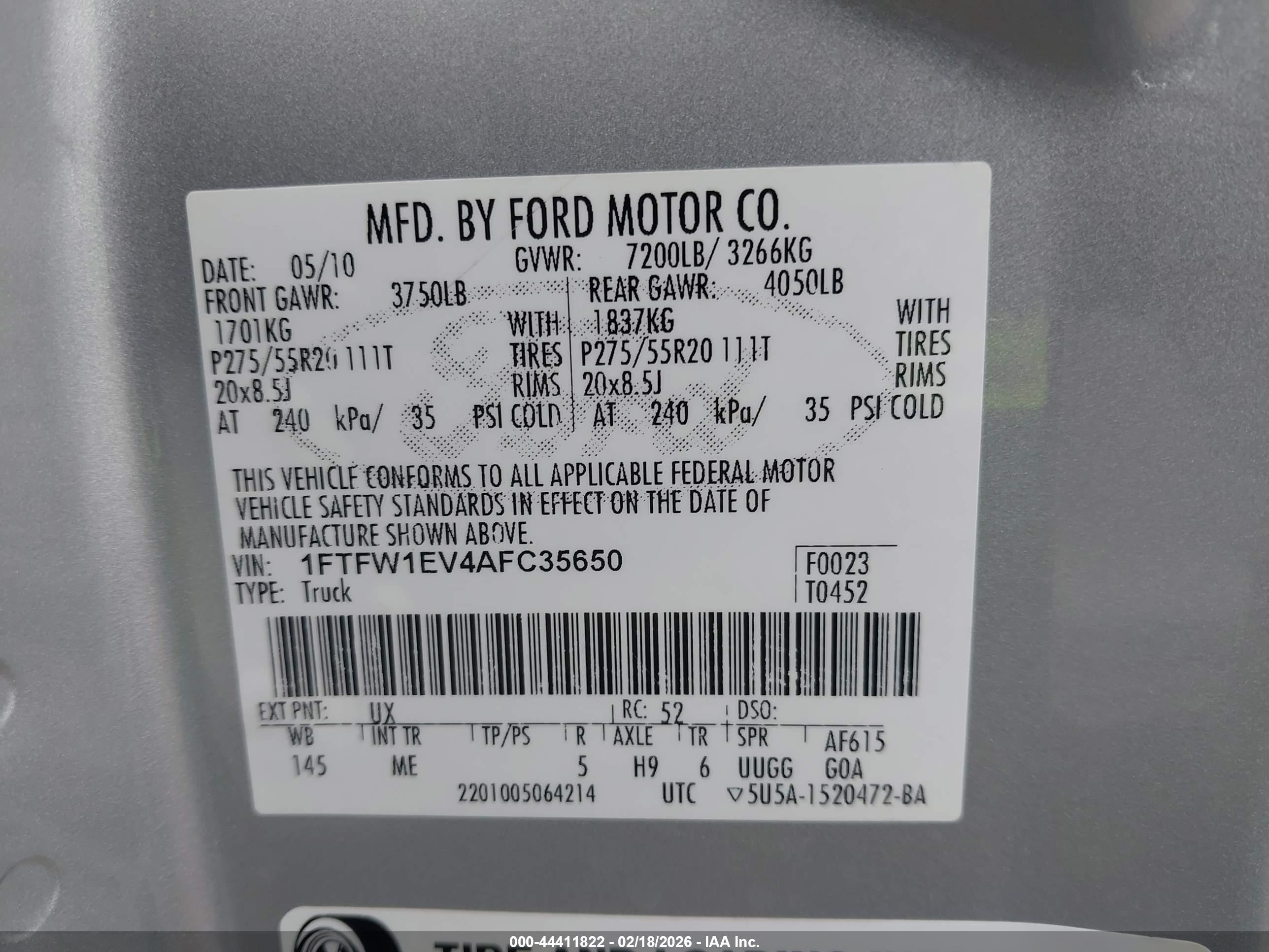 FORD F-150 image 9