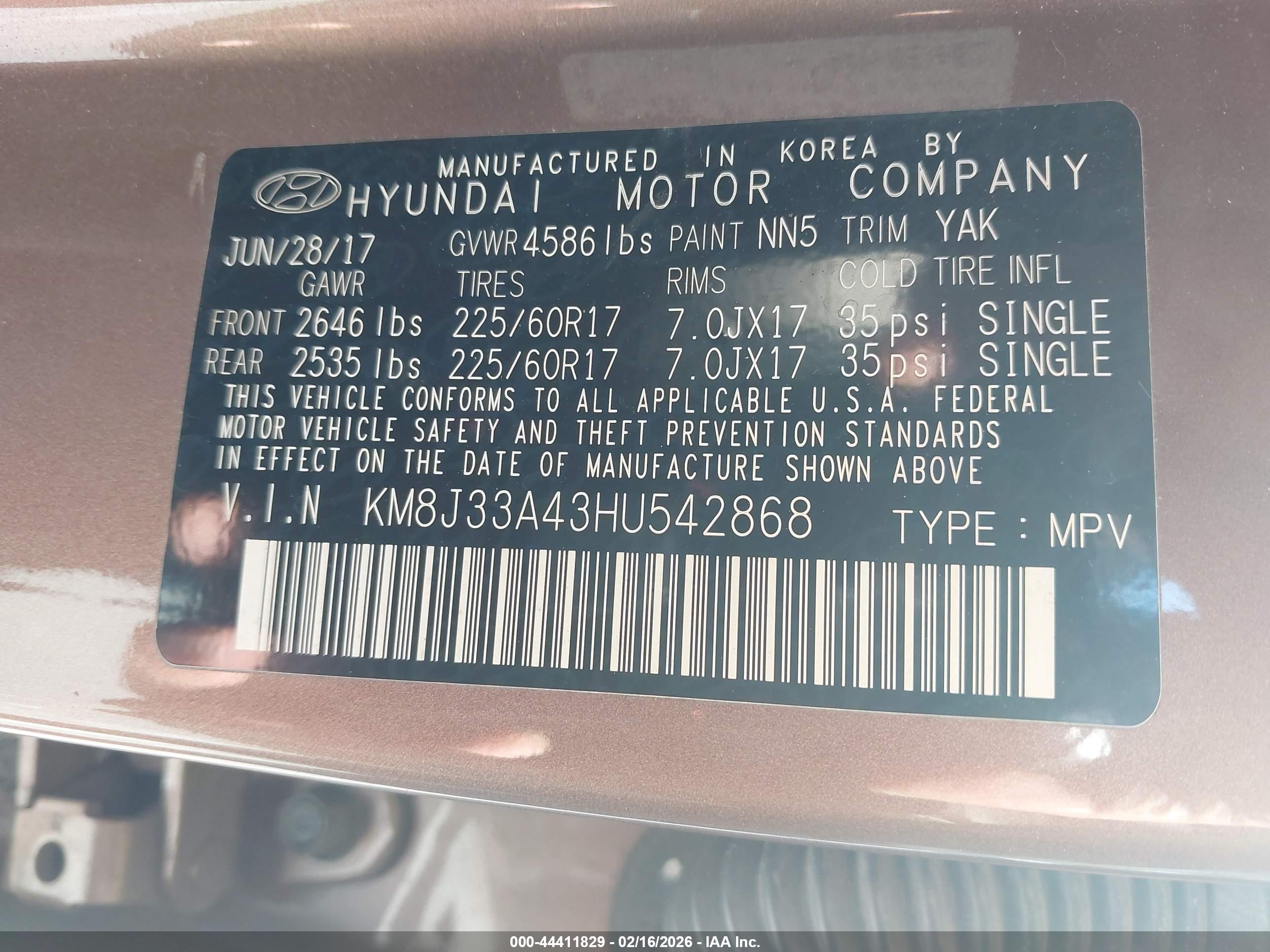 HYUNDAI TUCSON image 9