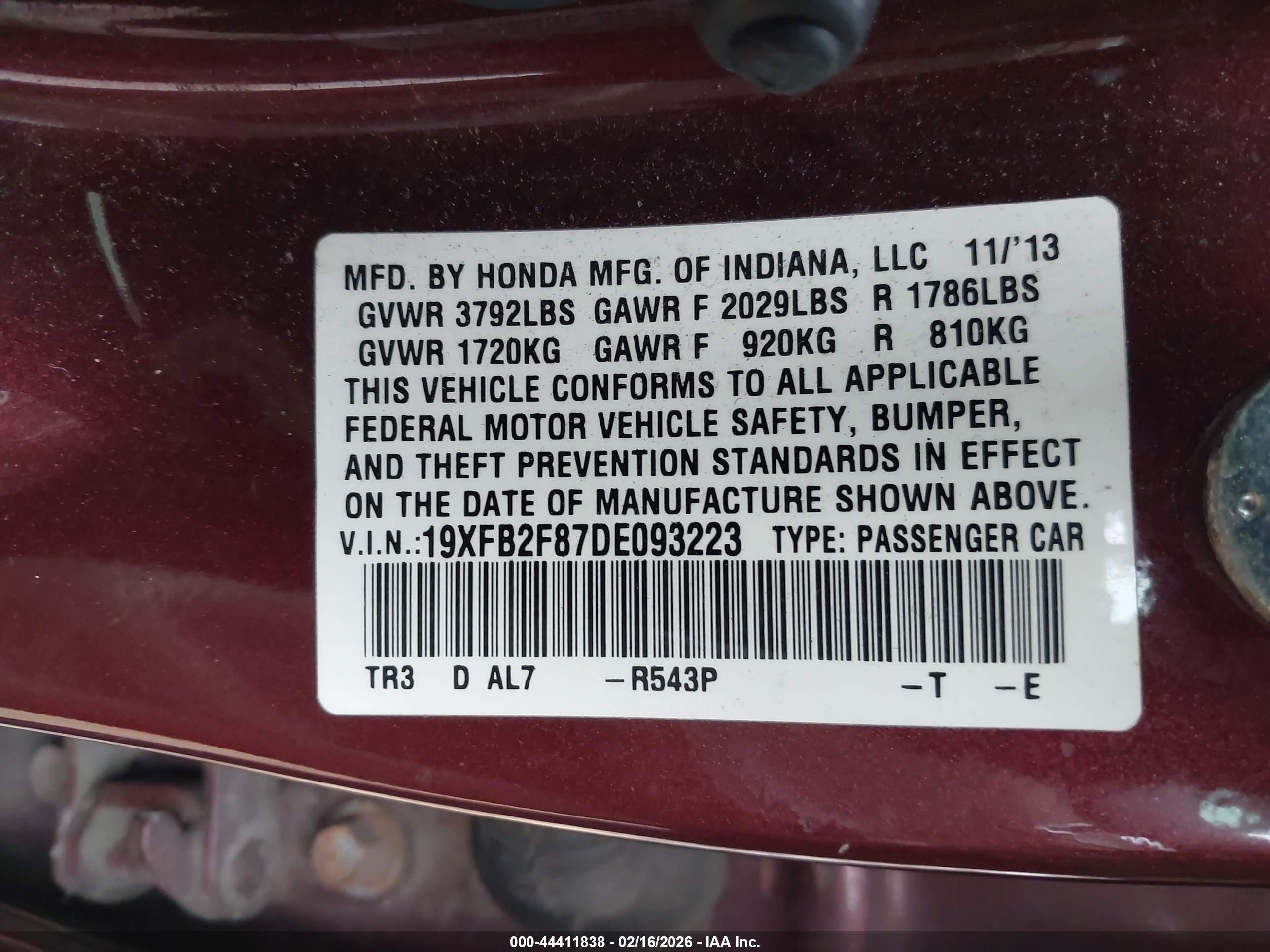 HONDA CIVIC image 9