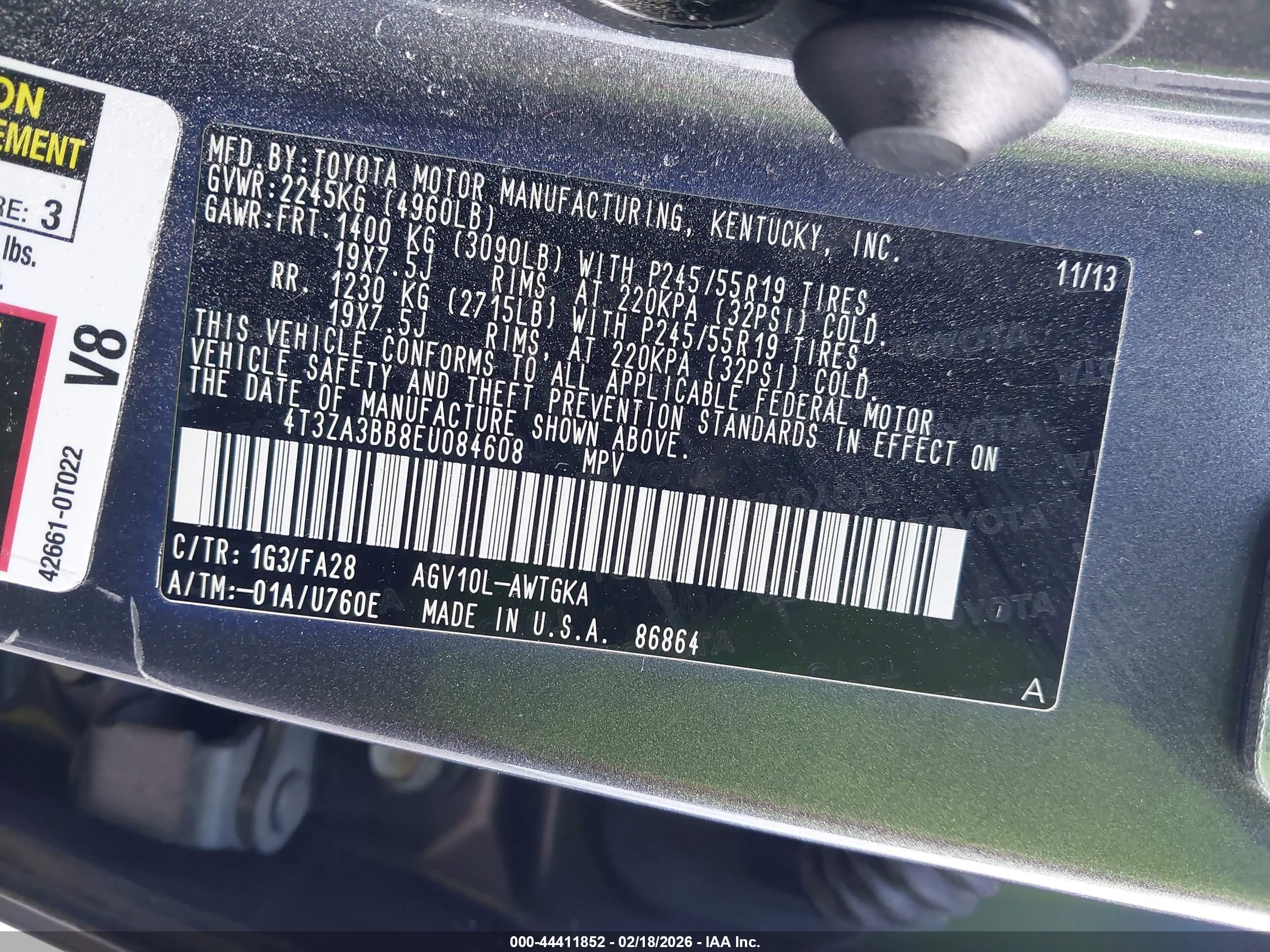 TOYOTA VENZA image 9