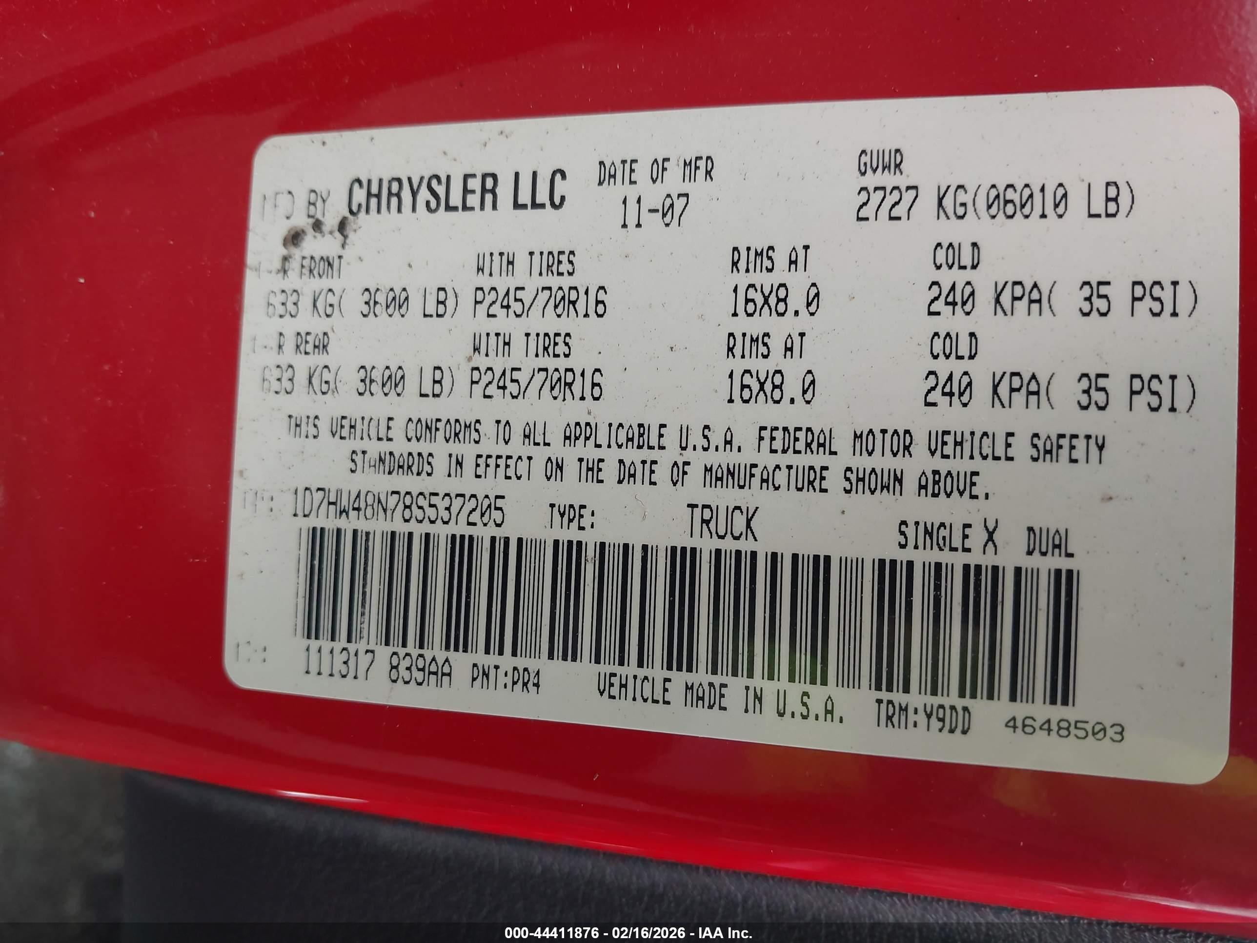 DODGE DAKOTA image 9