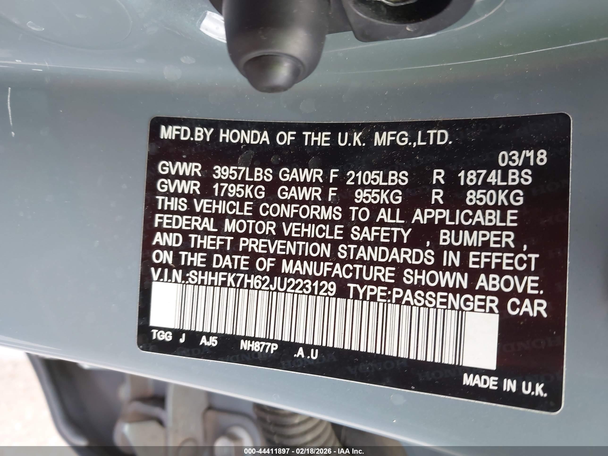 HONDA CIVIC image 9