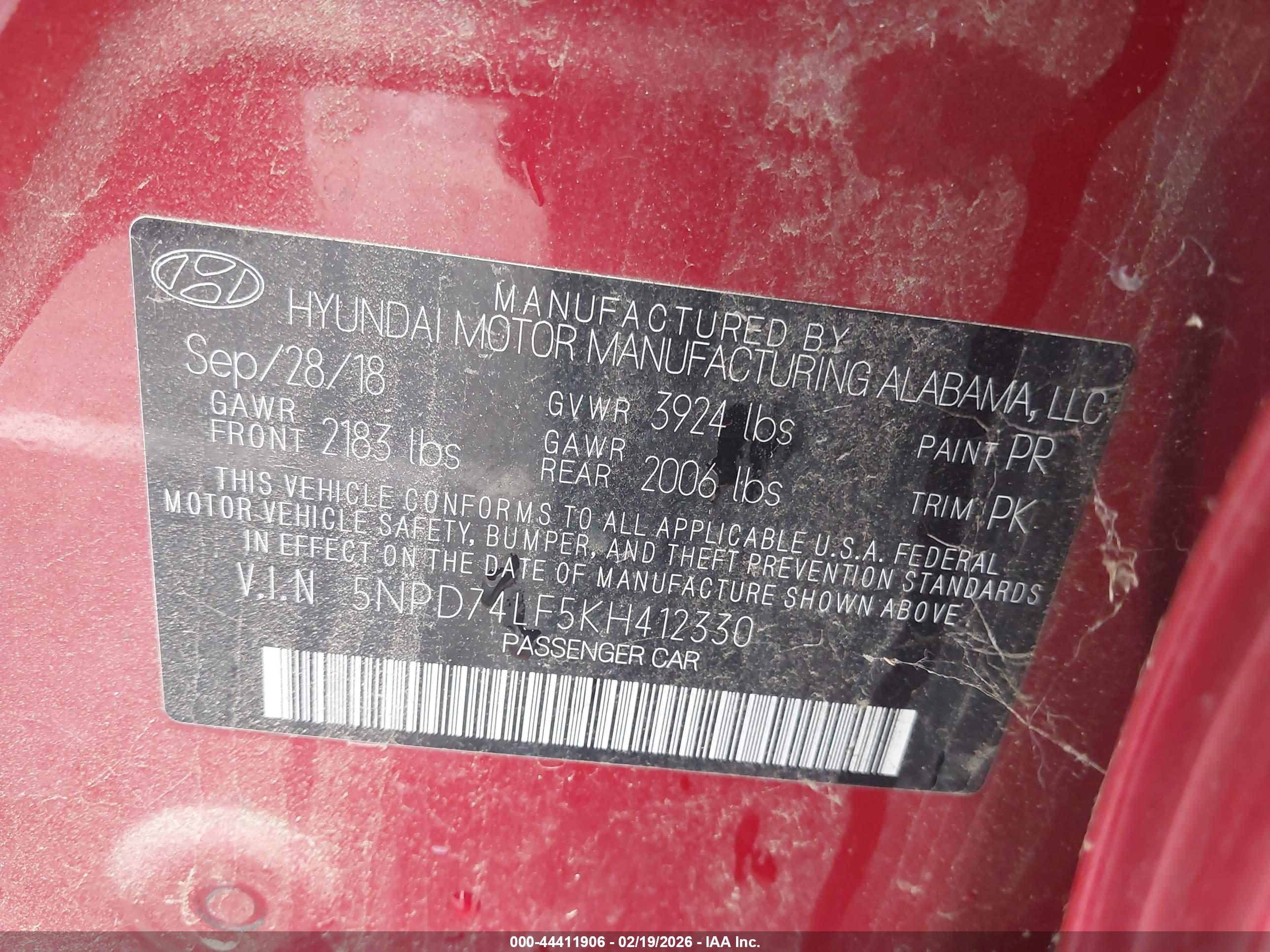 HYUNDAI ELANTRA image 9