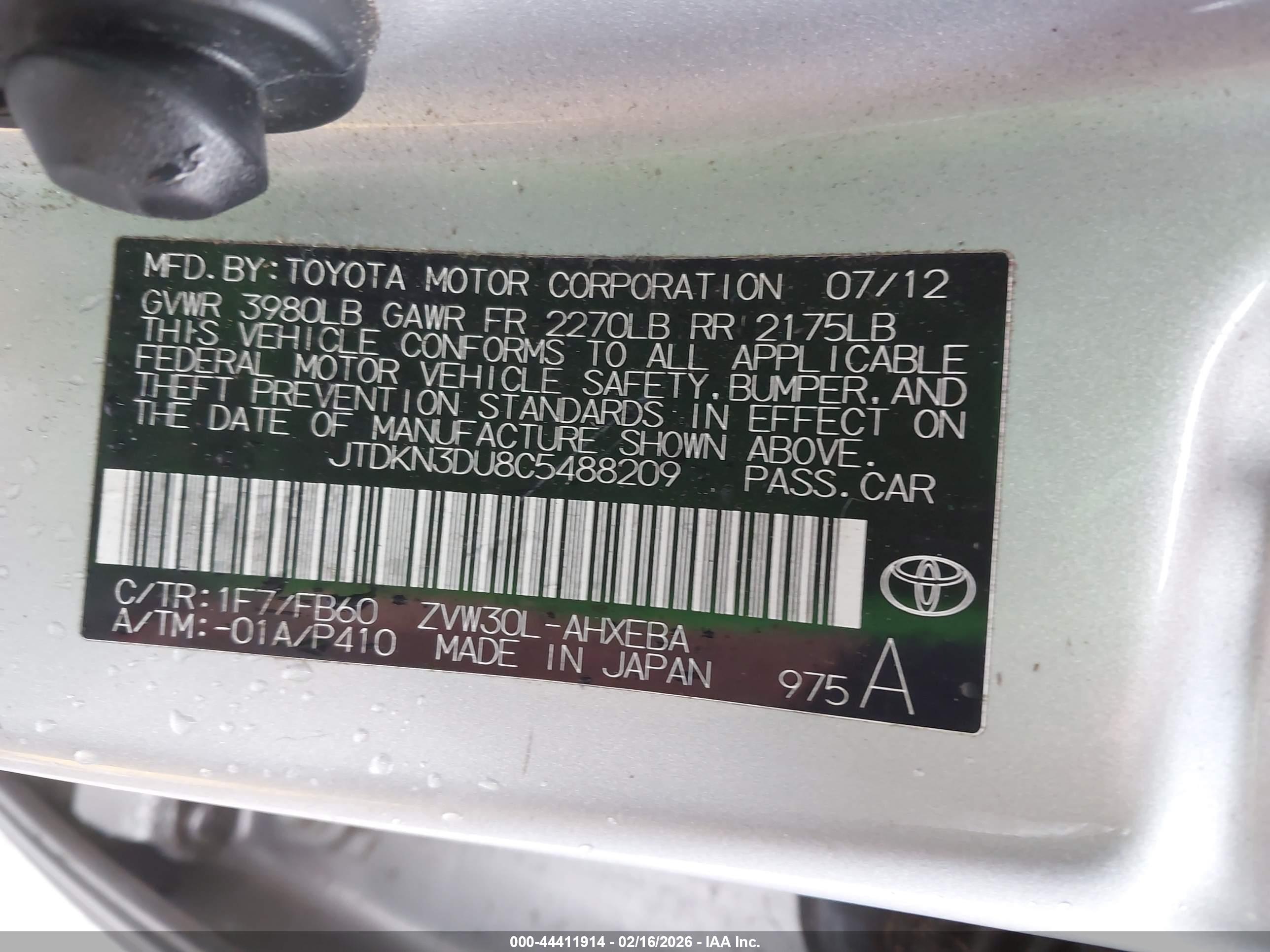 TOYOTA PRIUS image 9