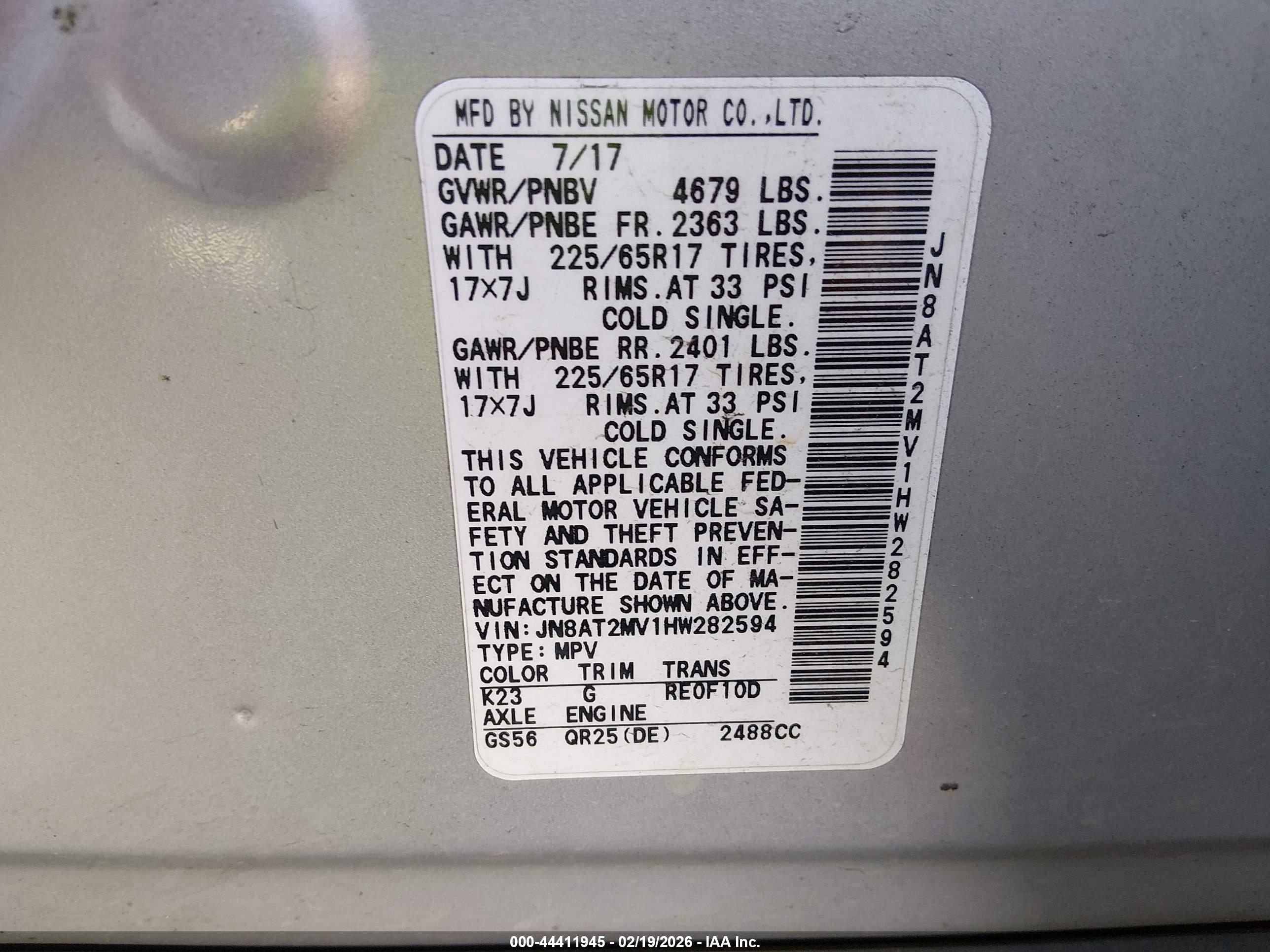 NISSAN ROGUE image 9