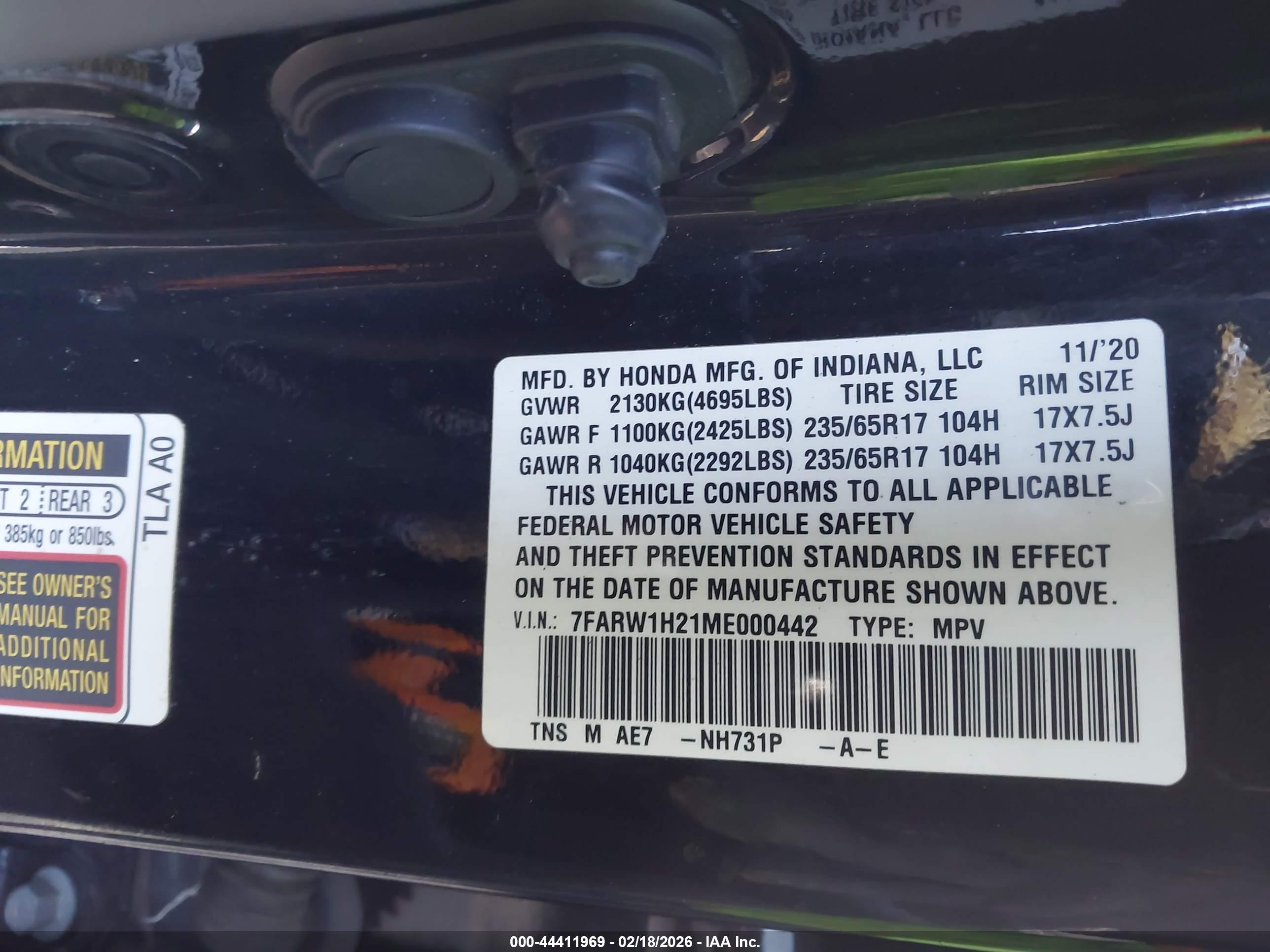 HONDA CR-V image 9