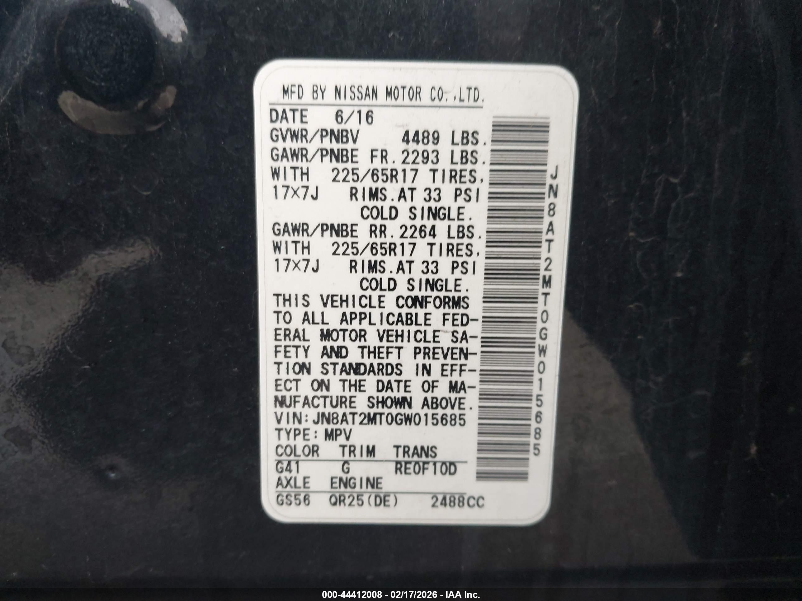 NISSAN ROGUE image 9