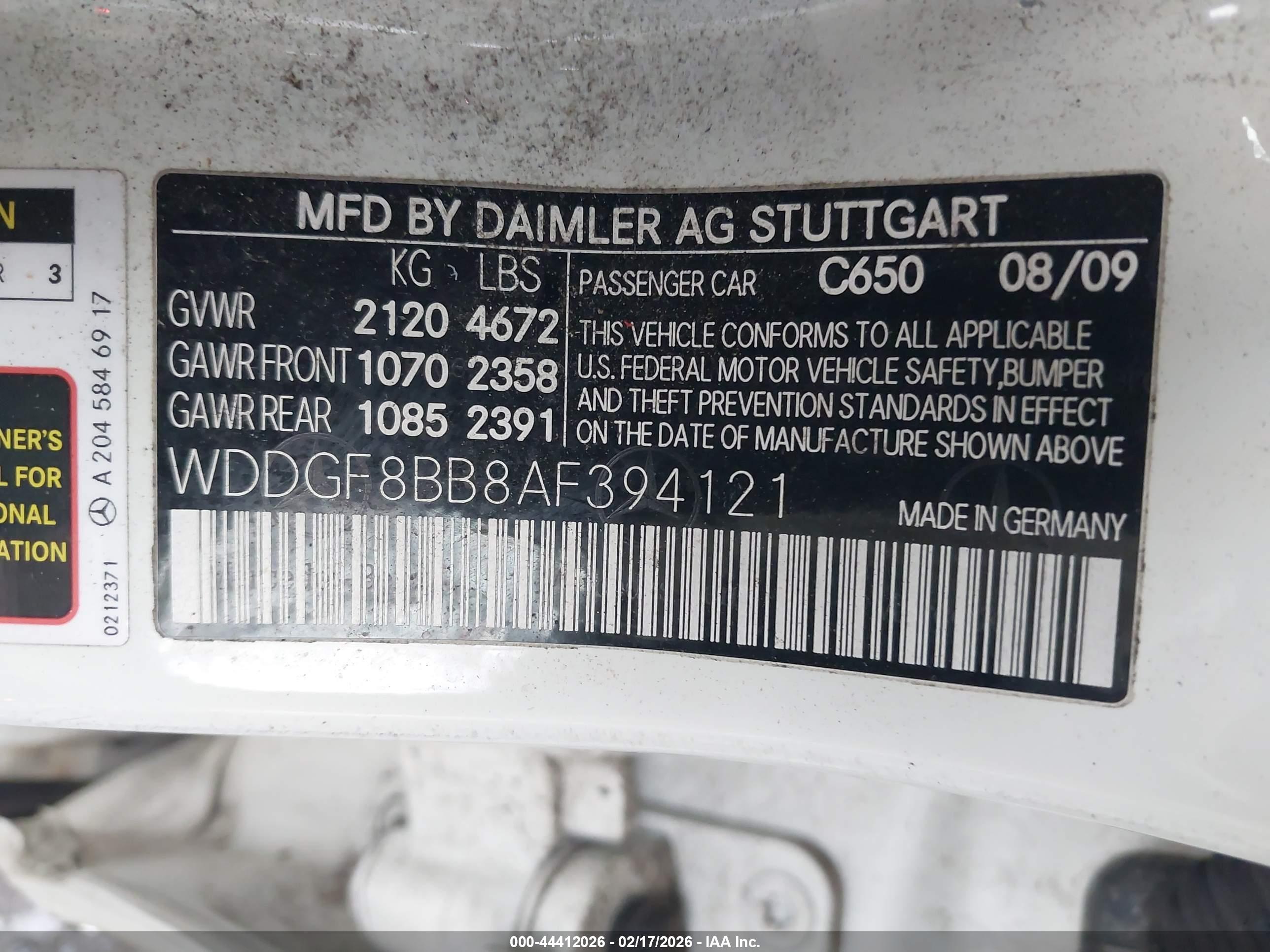 MERCEDES-BENZ C image 9