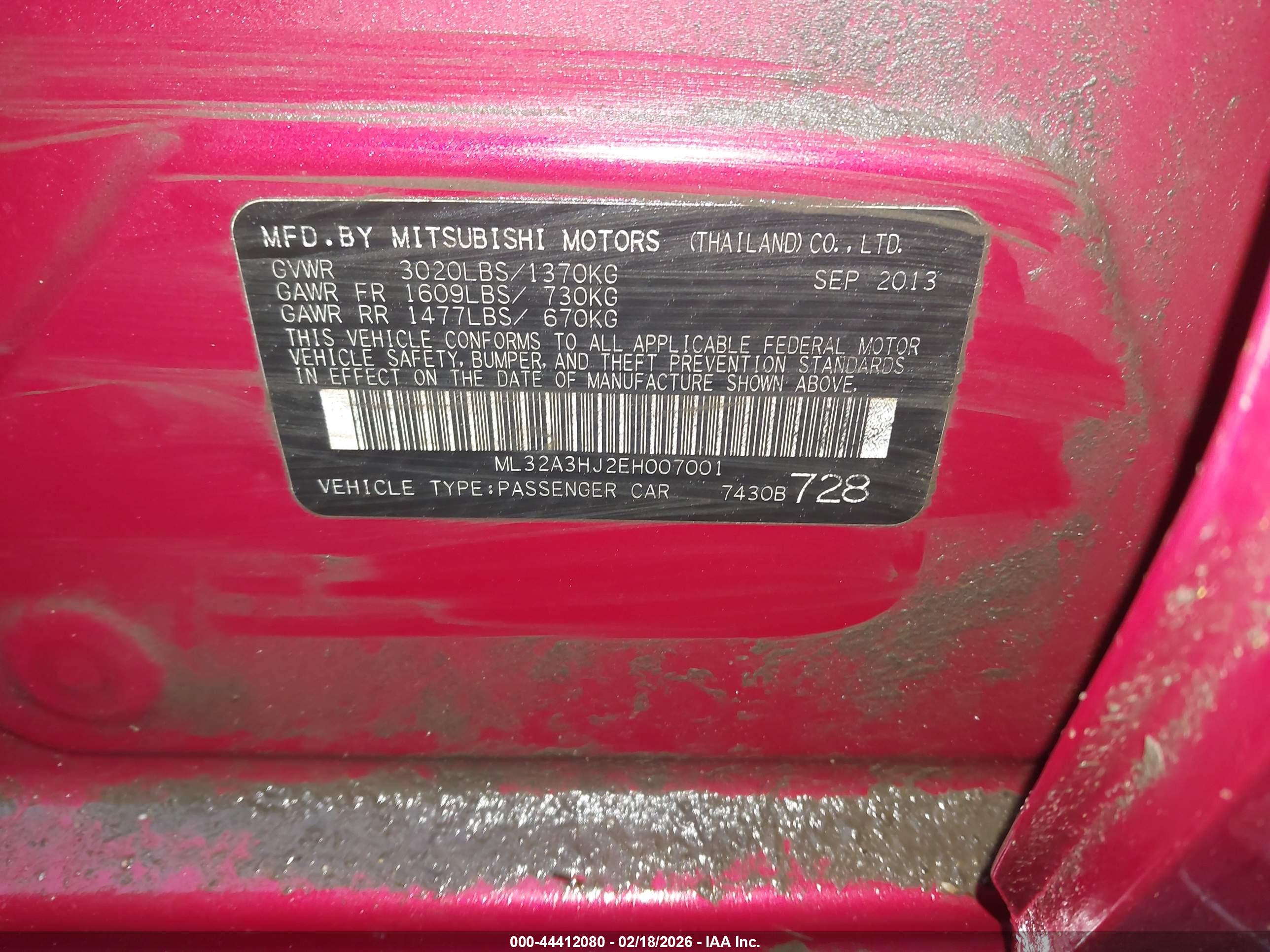 MITSUBISHI MIRAGE image 9