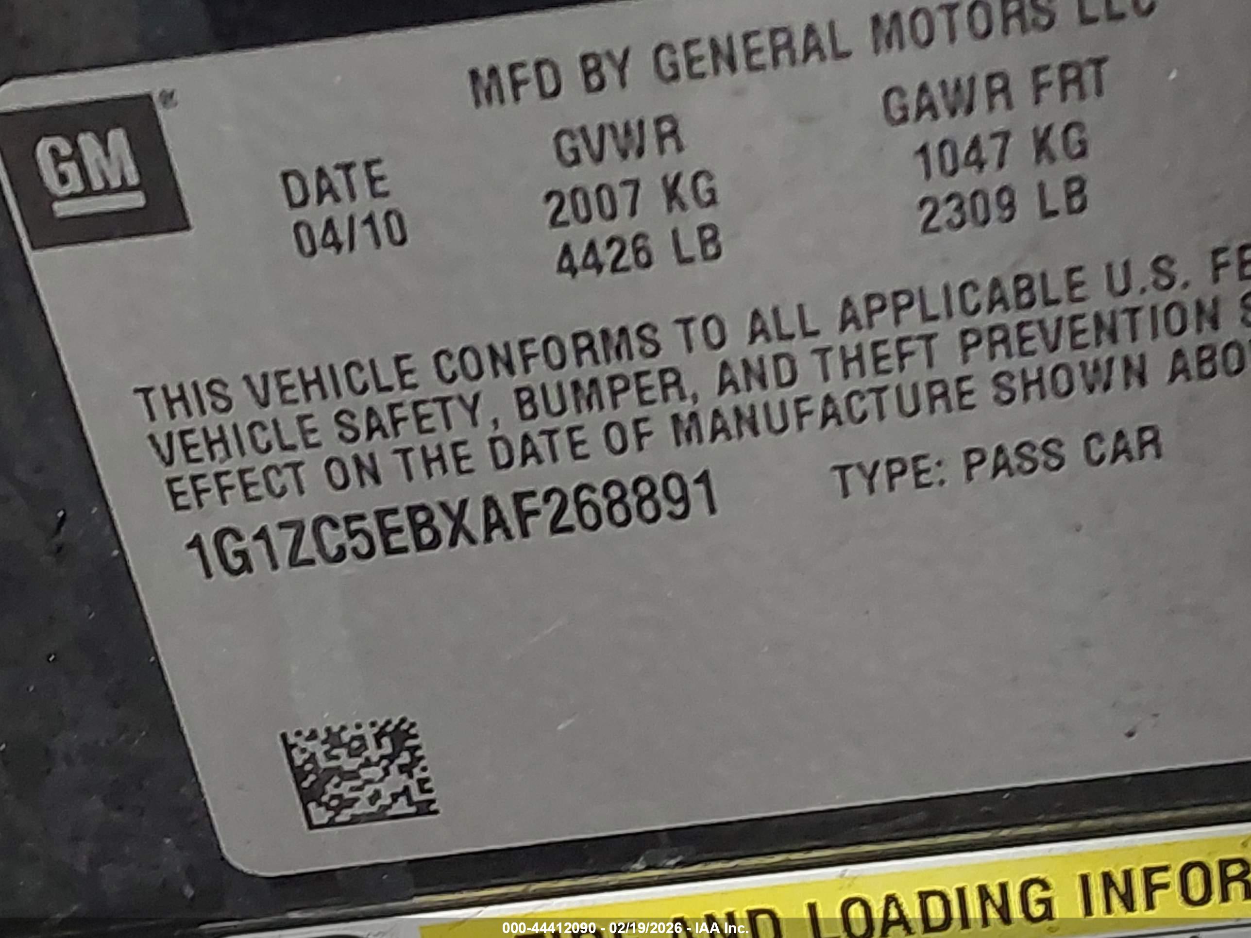 CHEVROLET MALIBU image 9