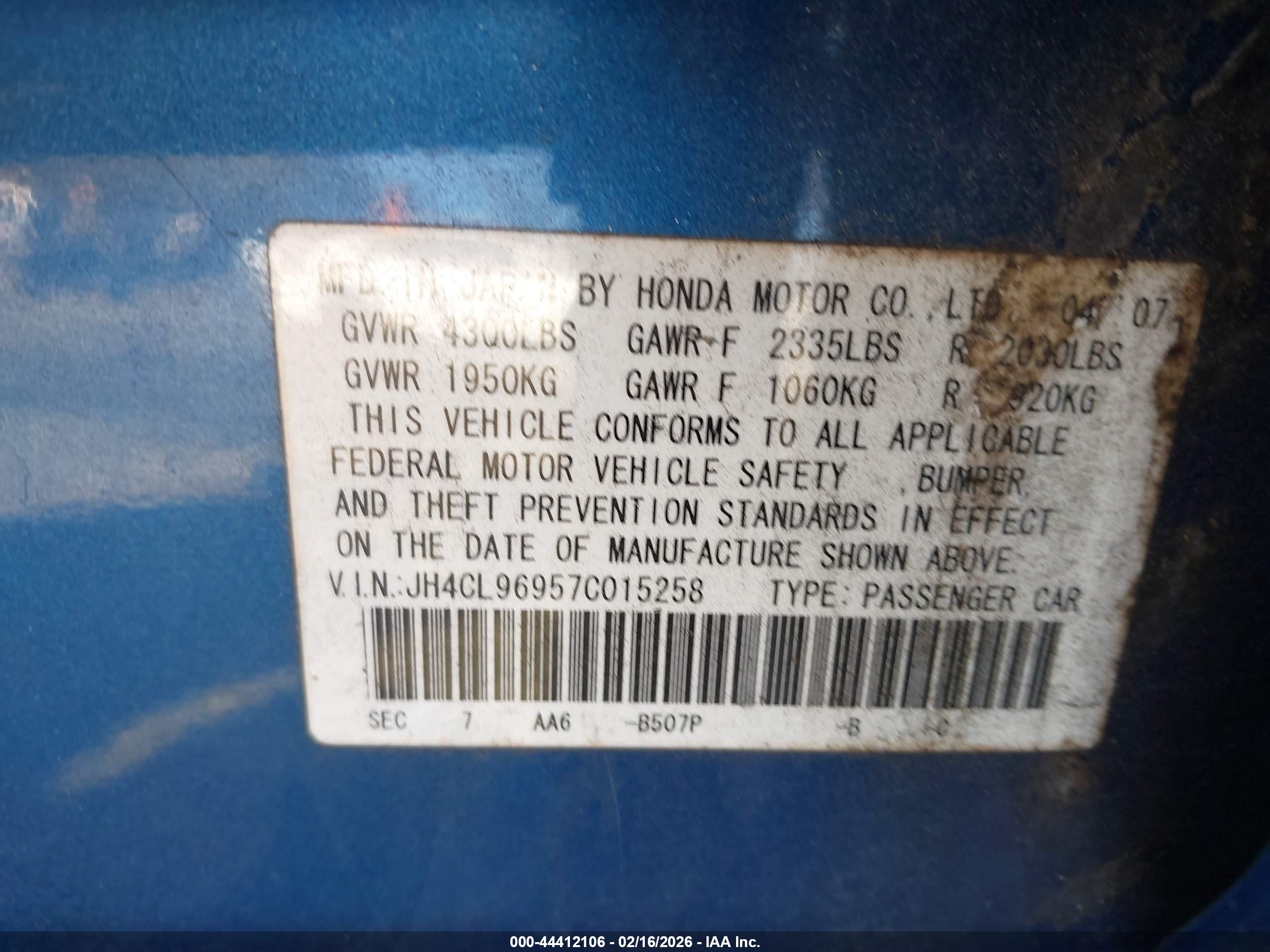 ACURA TSX image 9