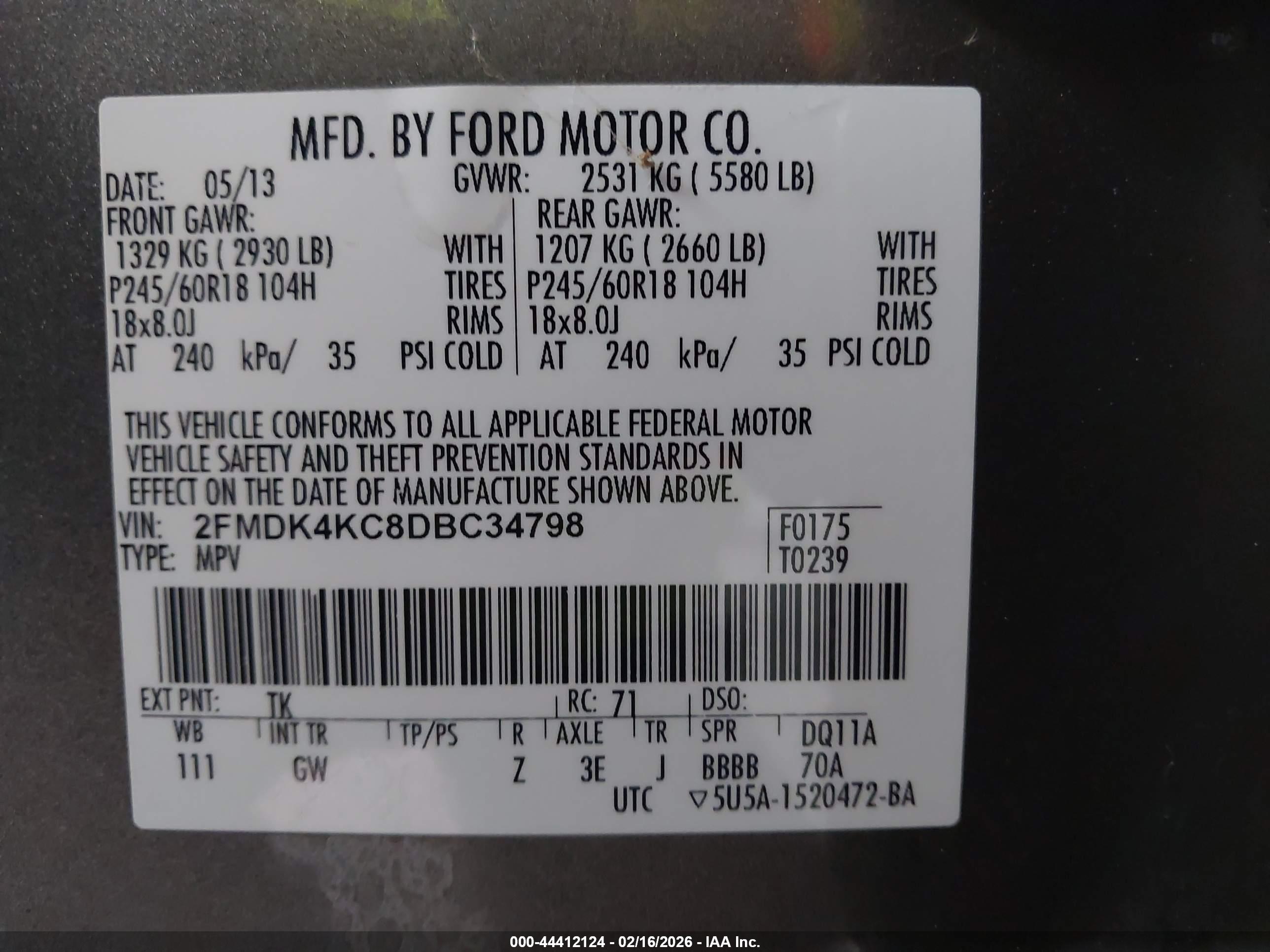 FORD EDGE image 9