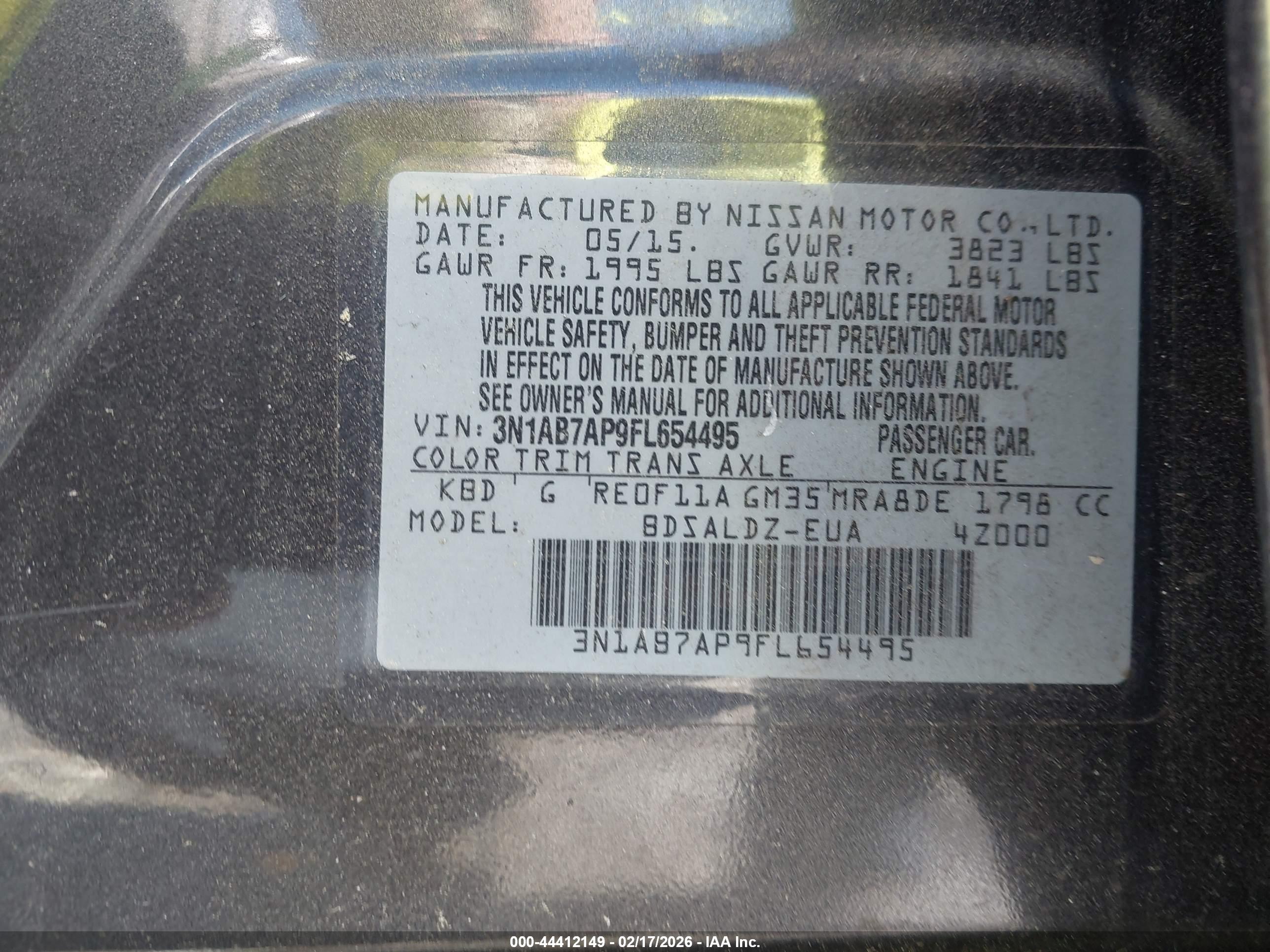 NISSAN SENTRA image 9