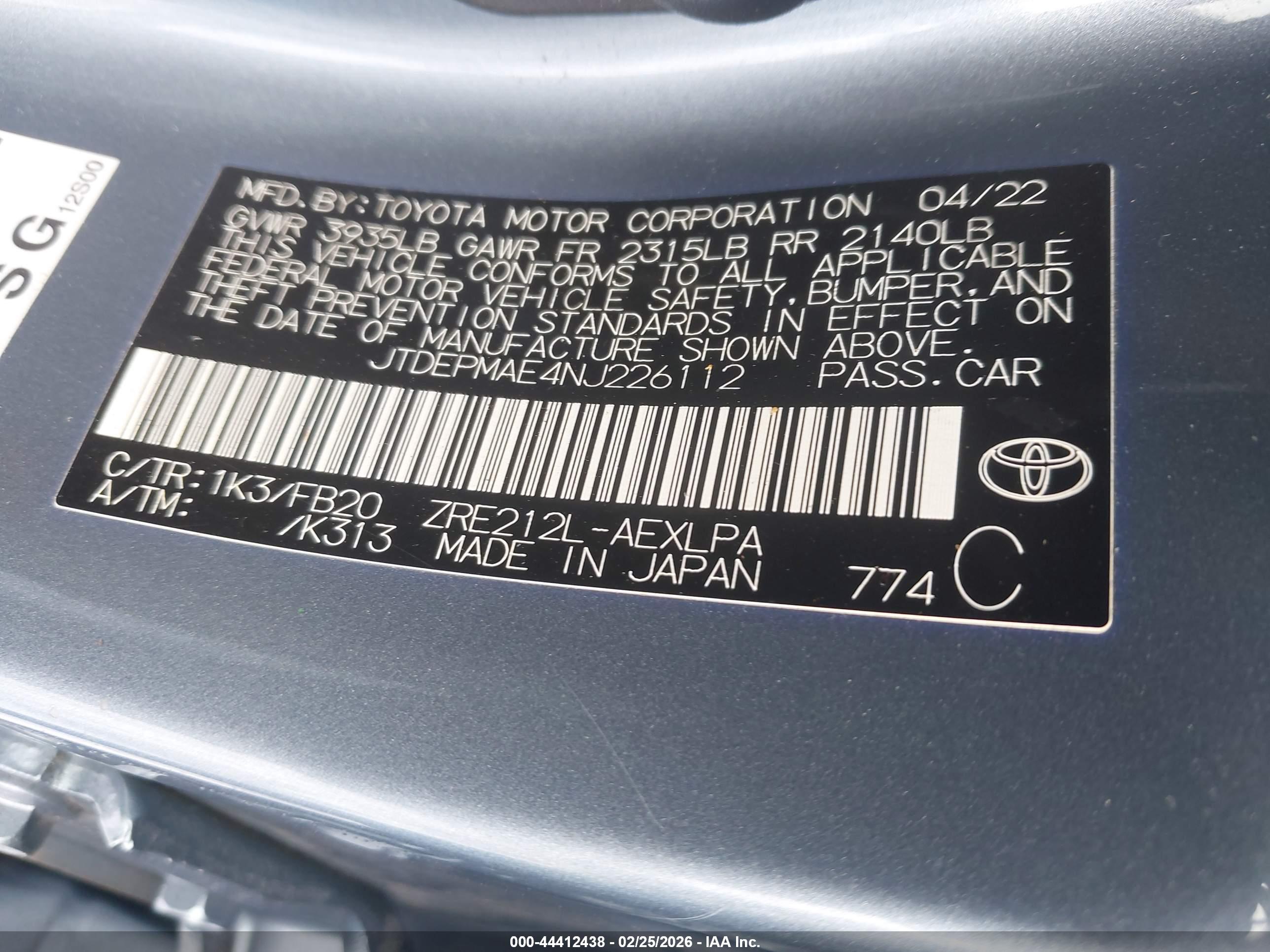 TOYOTA COROLLA image 9
