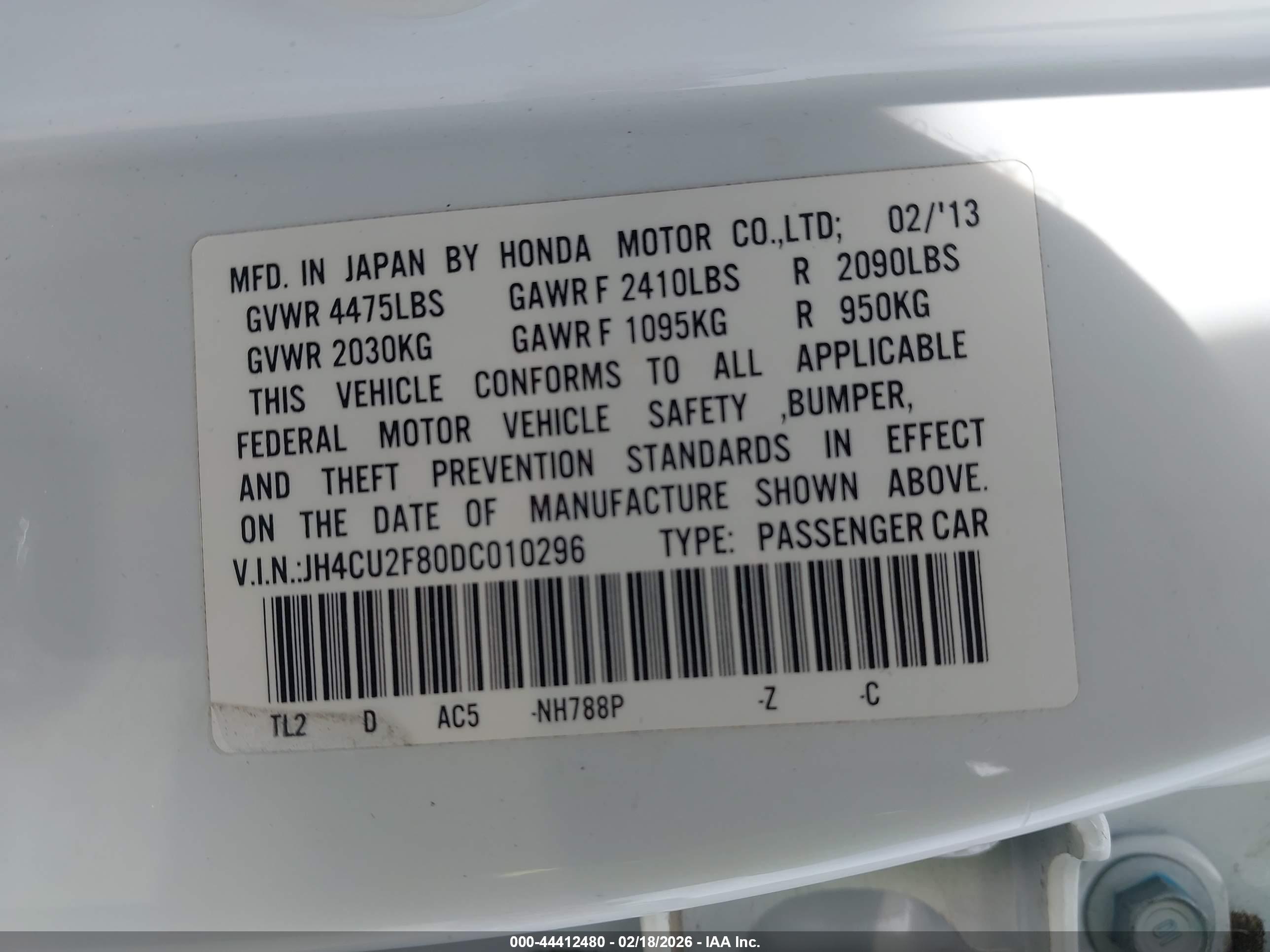 ACURA TSX image 9