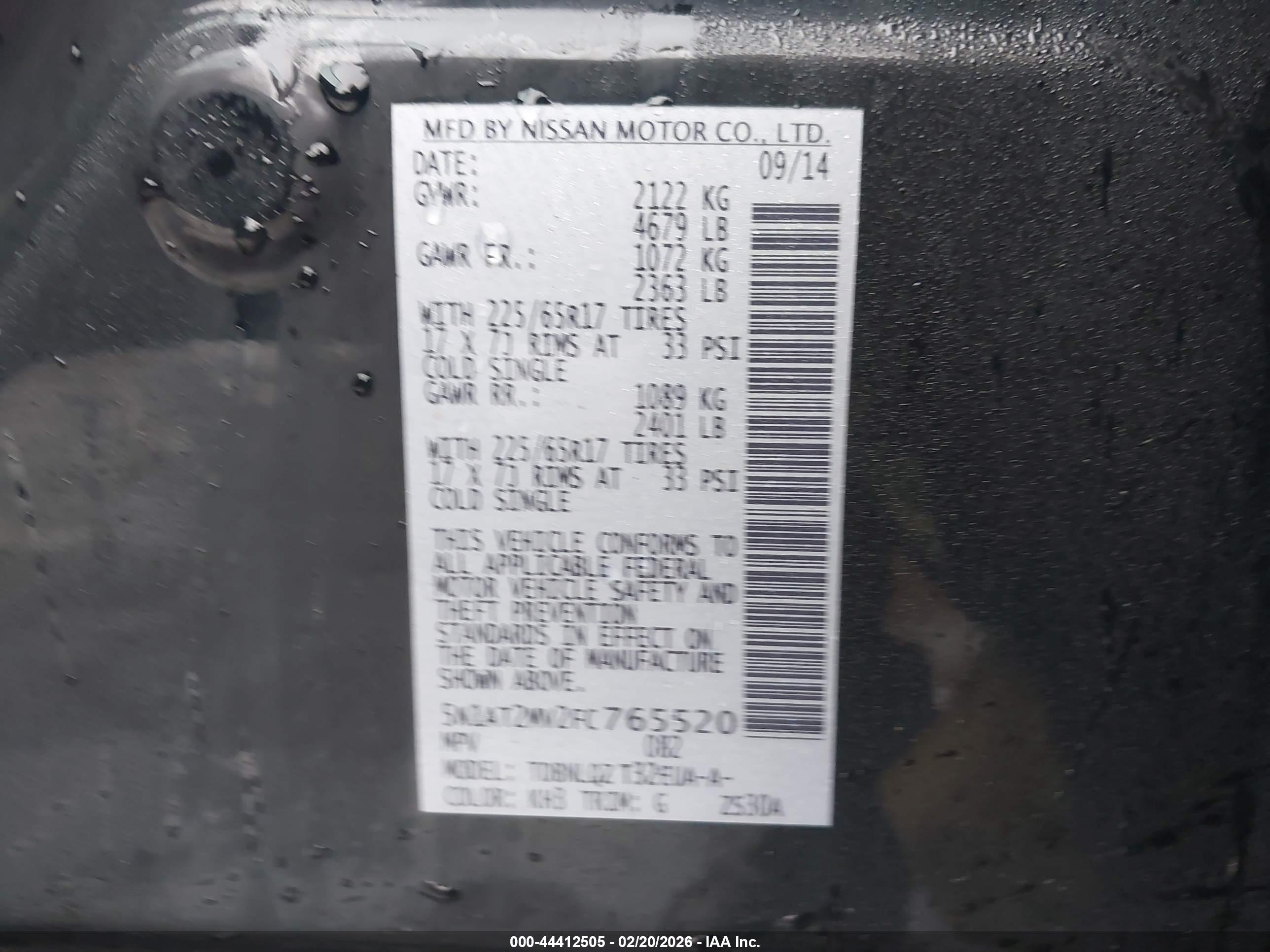 NISSAN ROGUE image 9